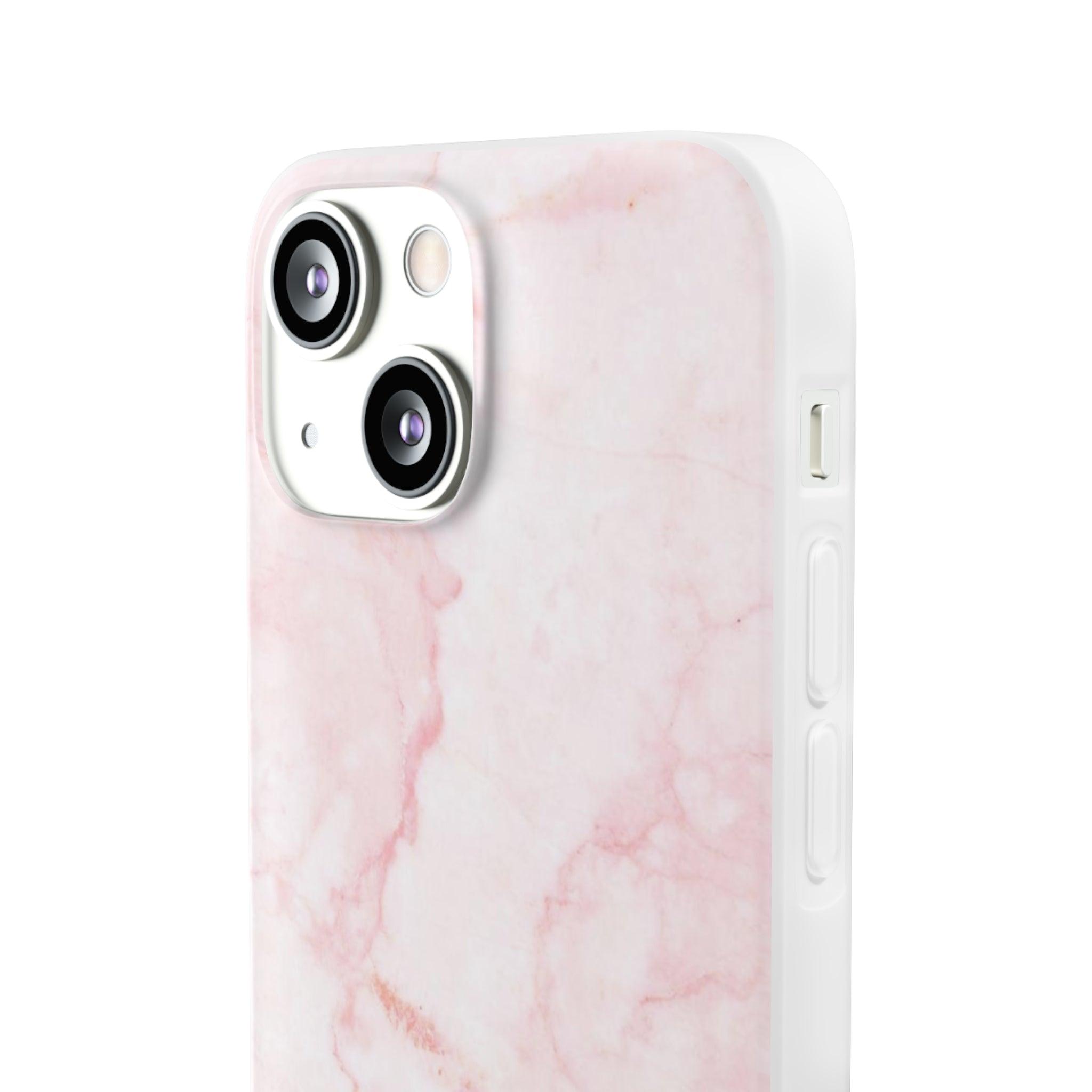 Pink Marble Slim - PrettyKase