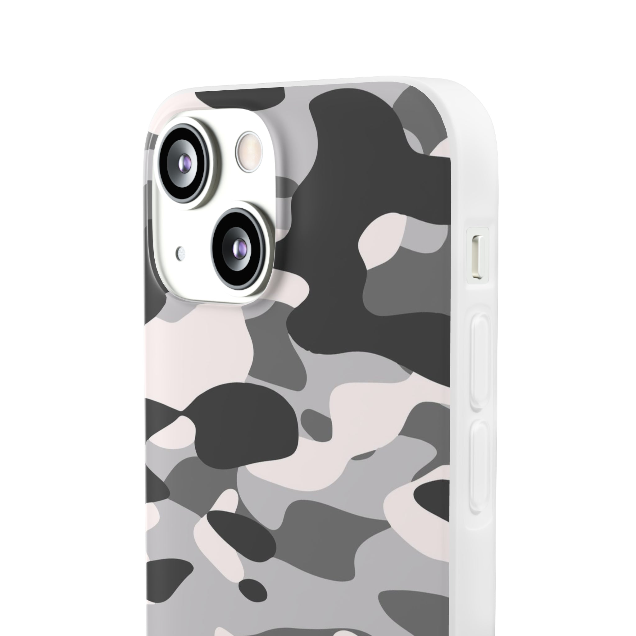 Slim camouflage blanc