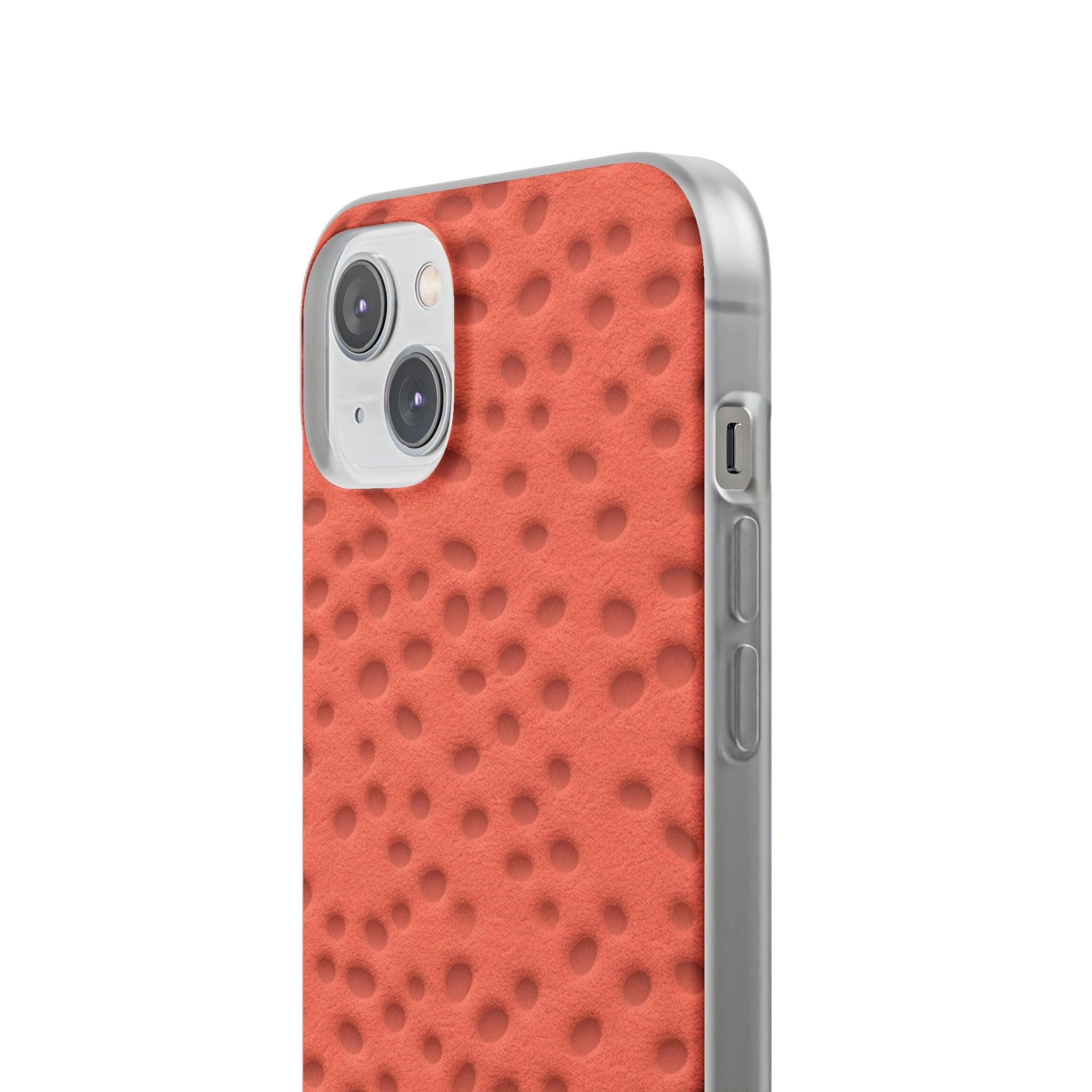 Red Surface Holes Slim - PrettyKase