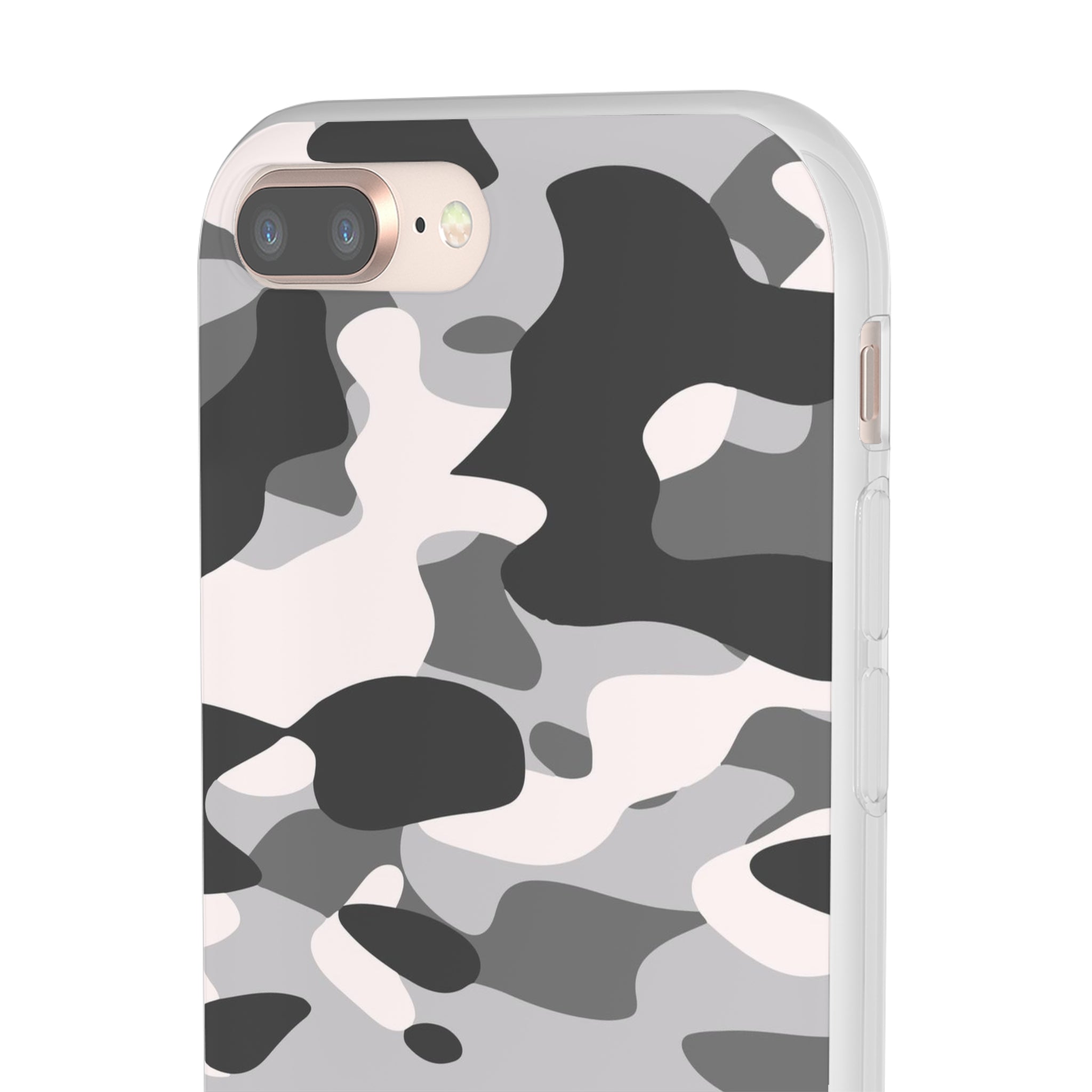 Slim camouflage blanc