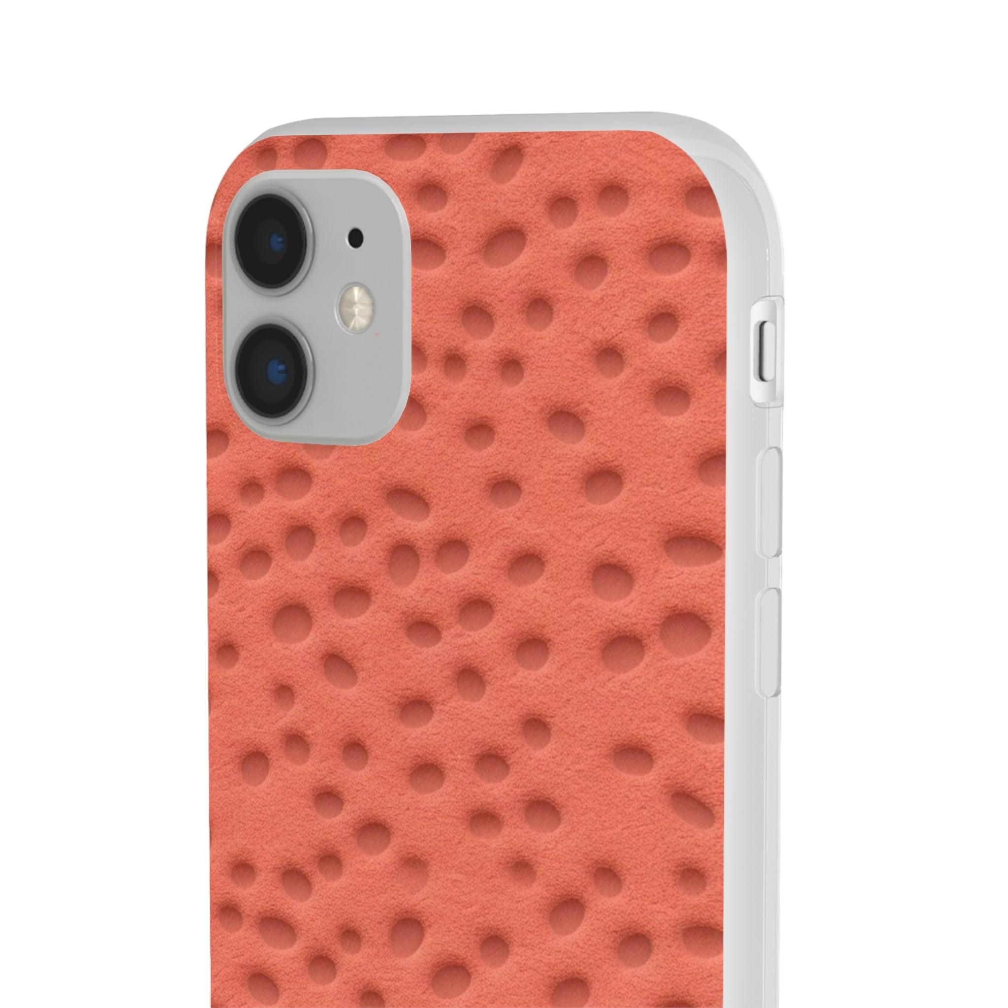 Red Surface Holes Slim - PrettyKase