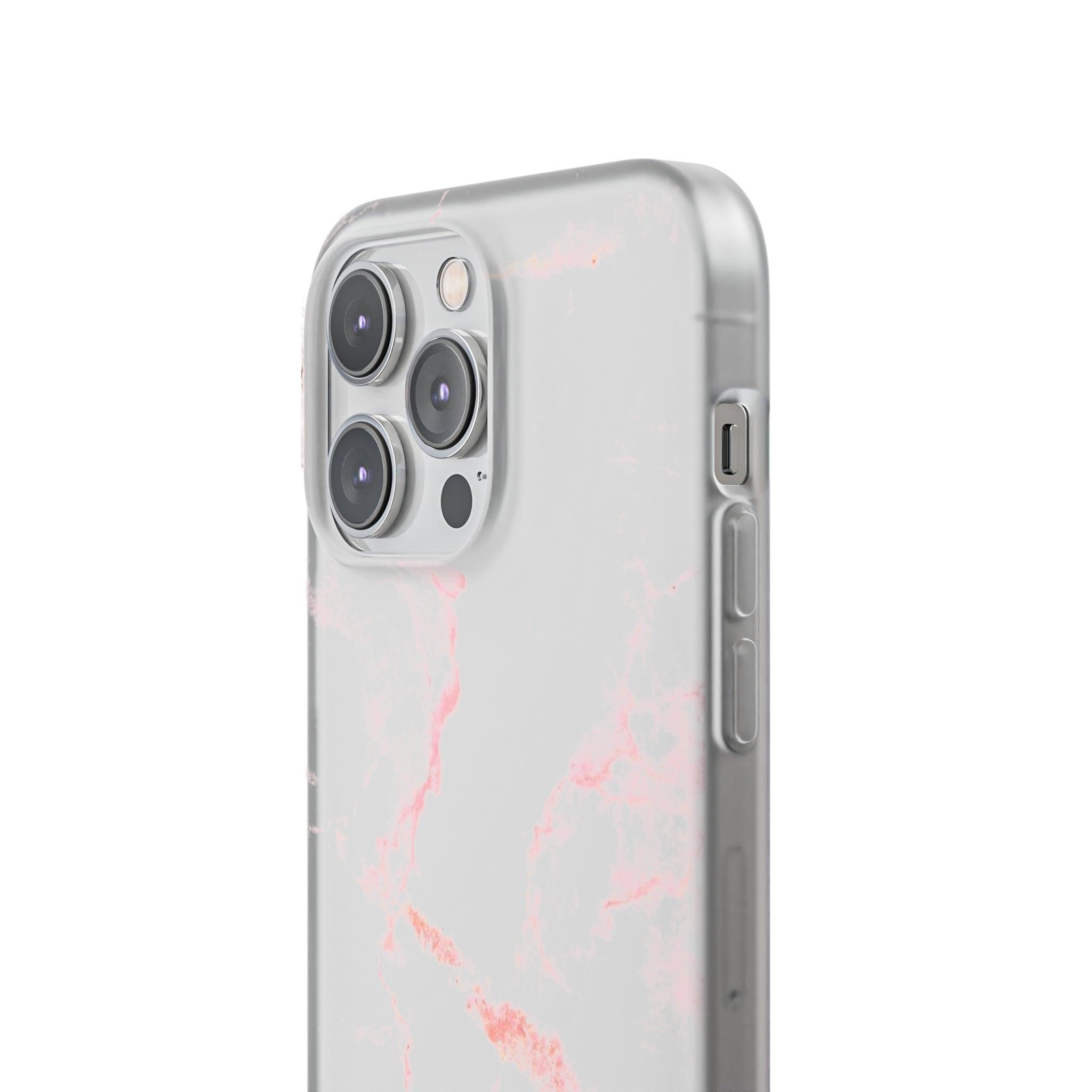 Pink Marble Slim - PrettyKase