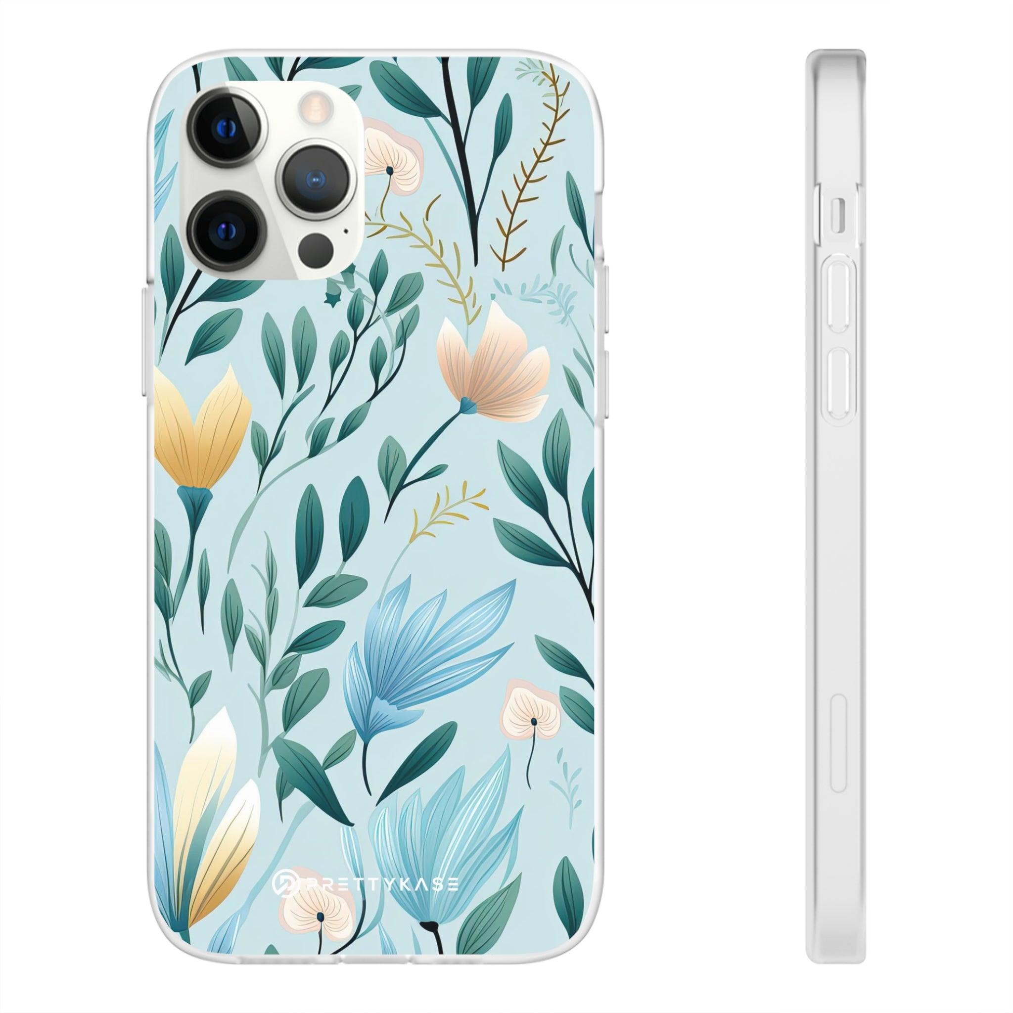 Flower Leaf Pastel Slim - PrettyKase