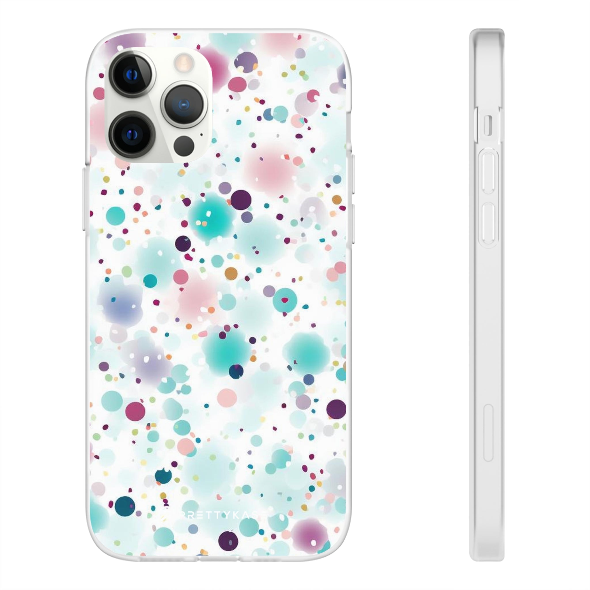 Colorfull Bubbles White Slim