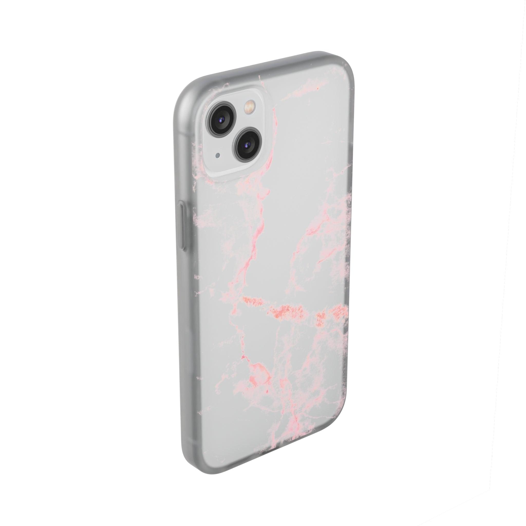 Pink Marble Slim - PrettyKase