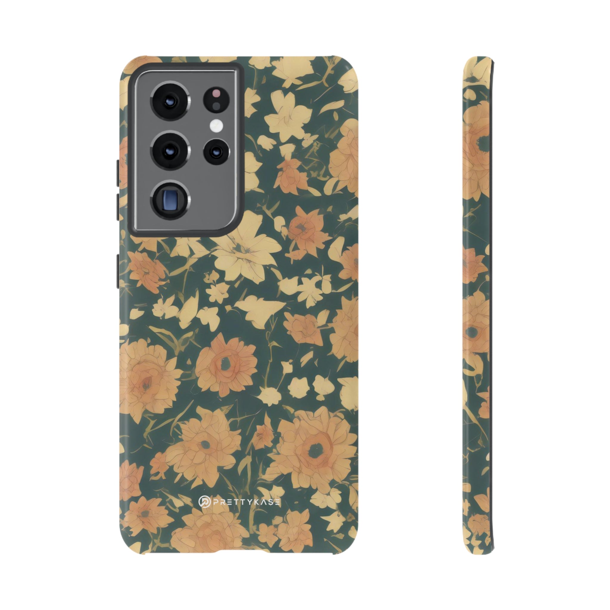 Floral vert olive