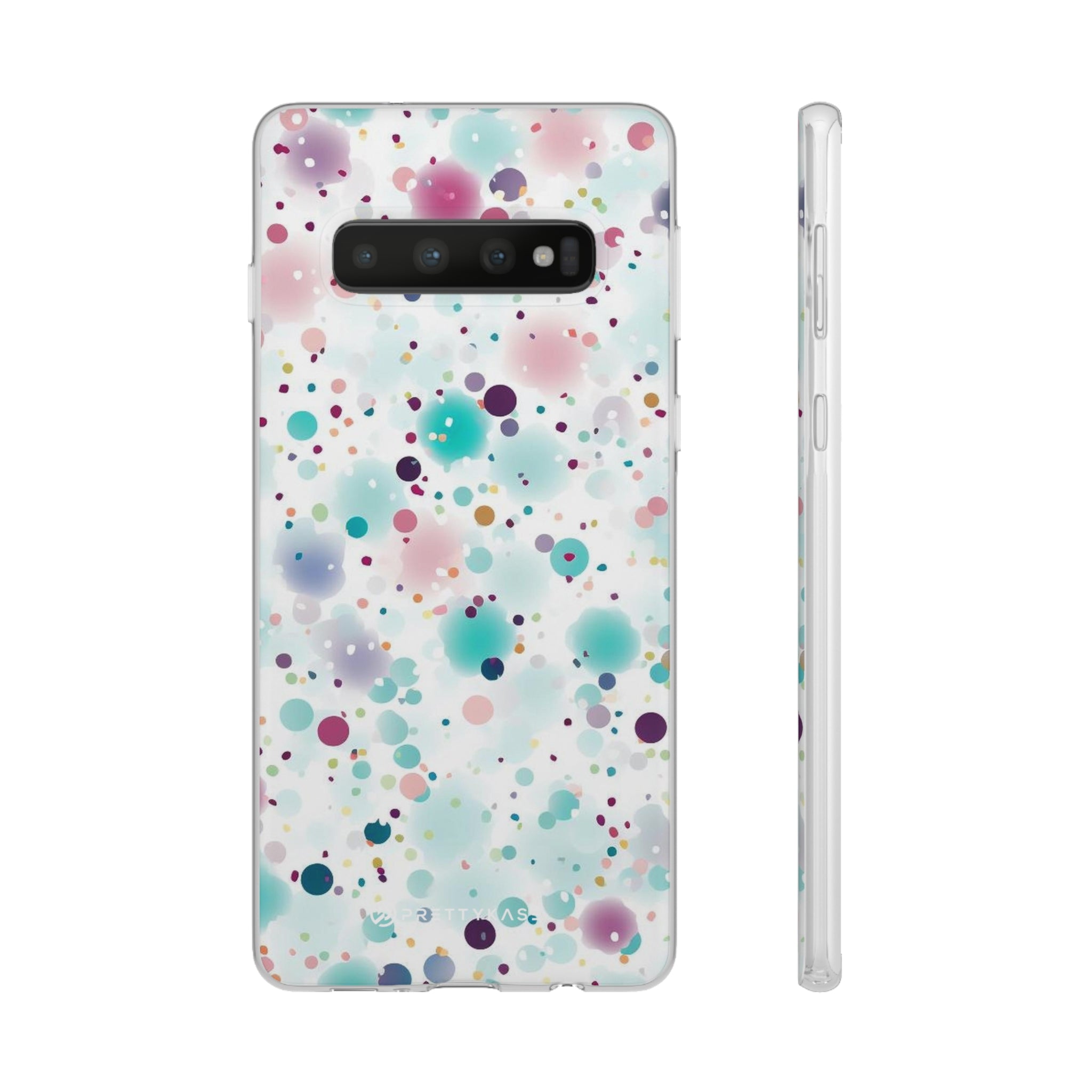 Colorfull Bubbles White Slim