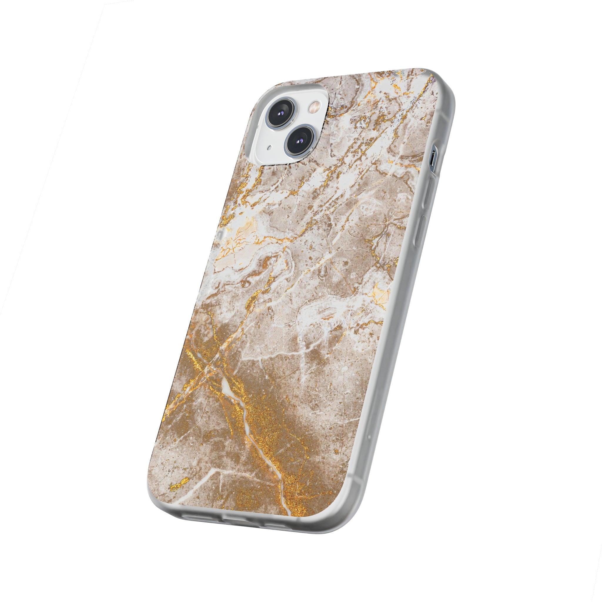 Marble Gold Slim - PrettyKase