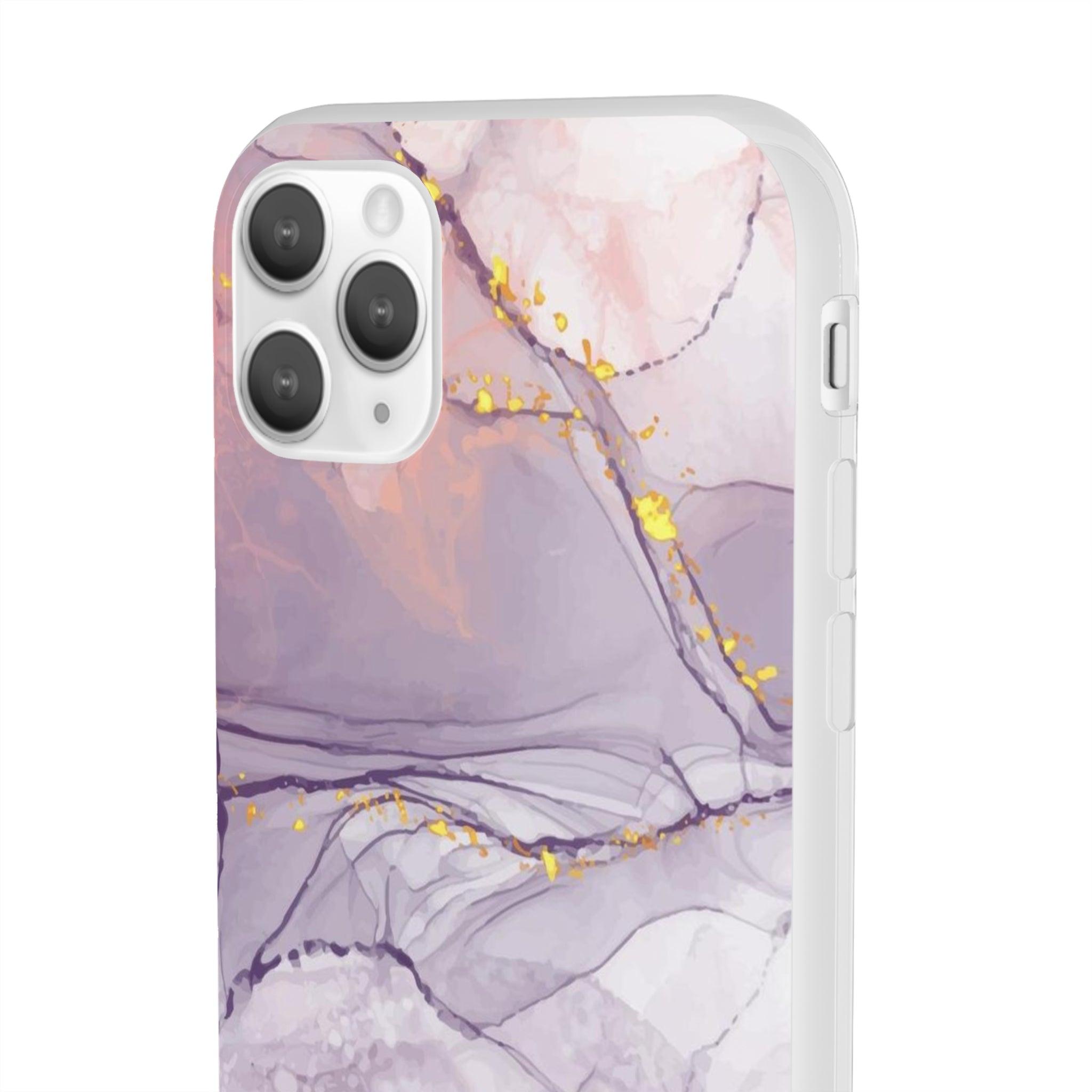 Lavender Marble Slim - PrettyKase