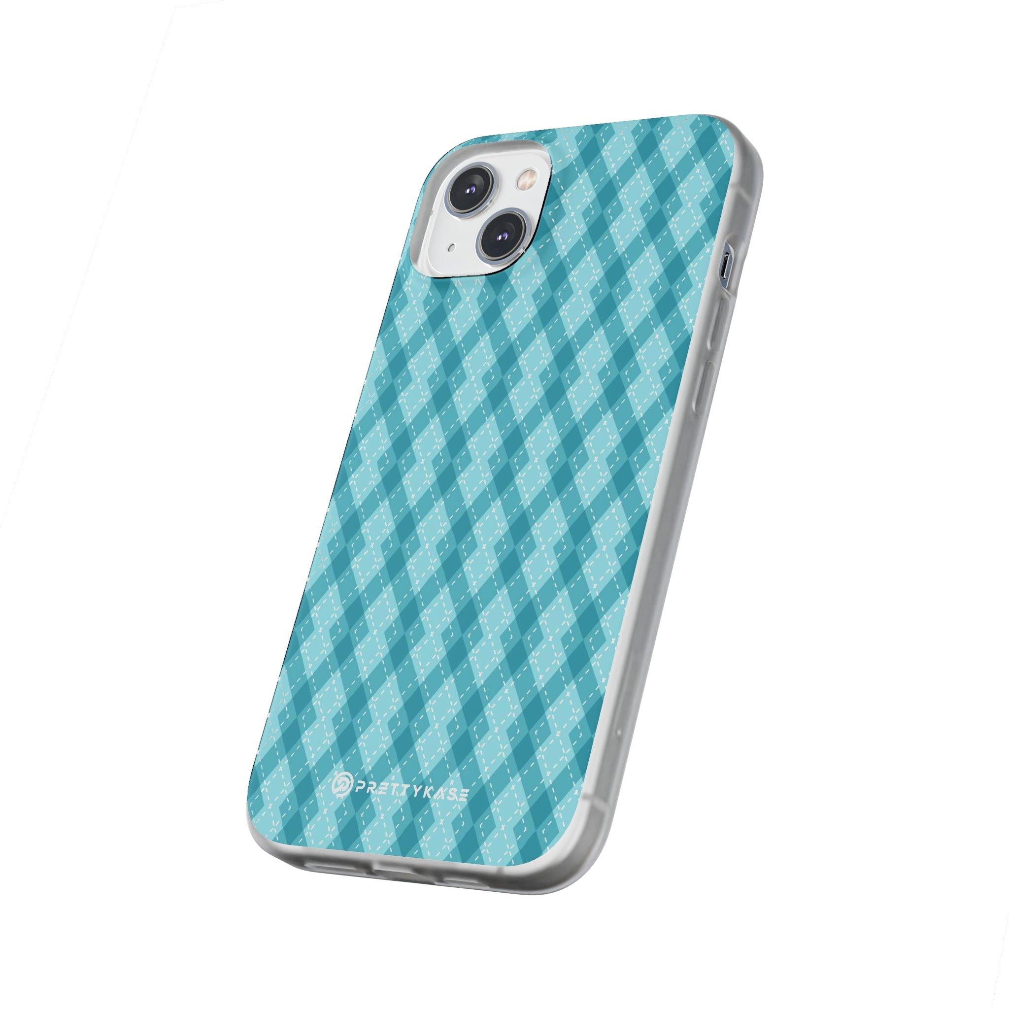 Argyle Teal Slim - PrettyKase