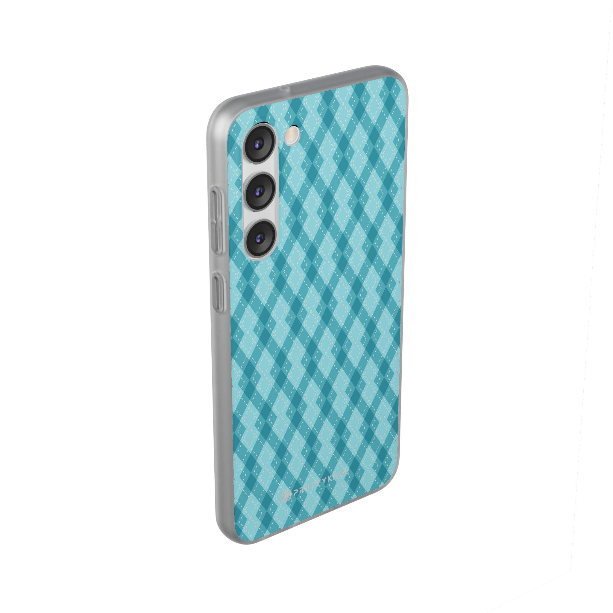 Argyle Teal Slim - PrettyKase