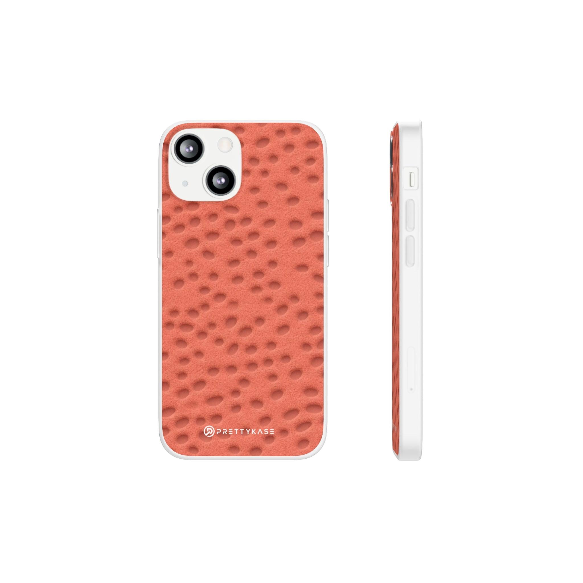 Red Surface Holes Slim - PrettyKase