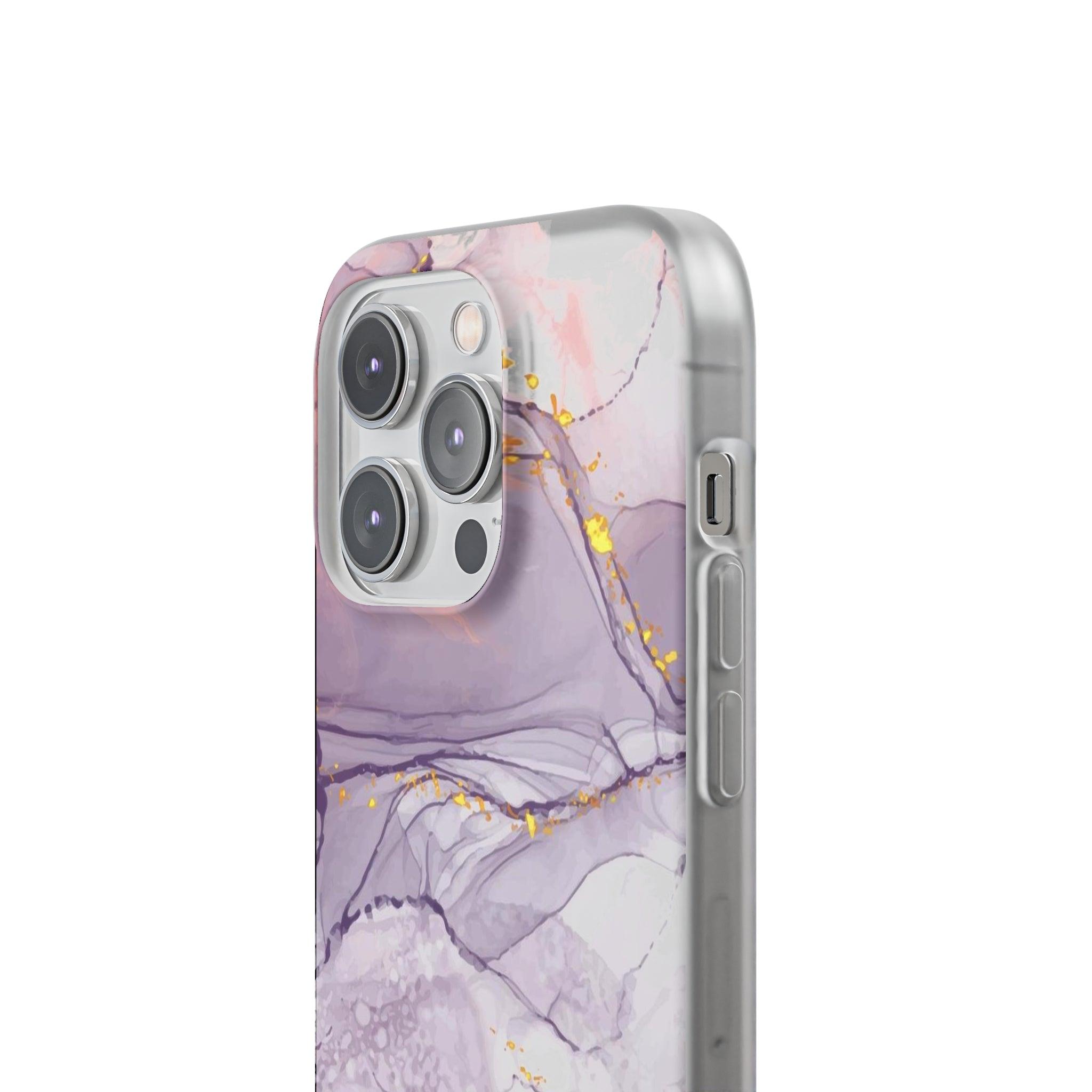 Lavender Marble Slim - PrettyKase