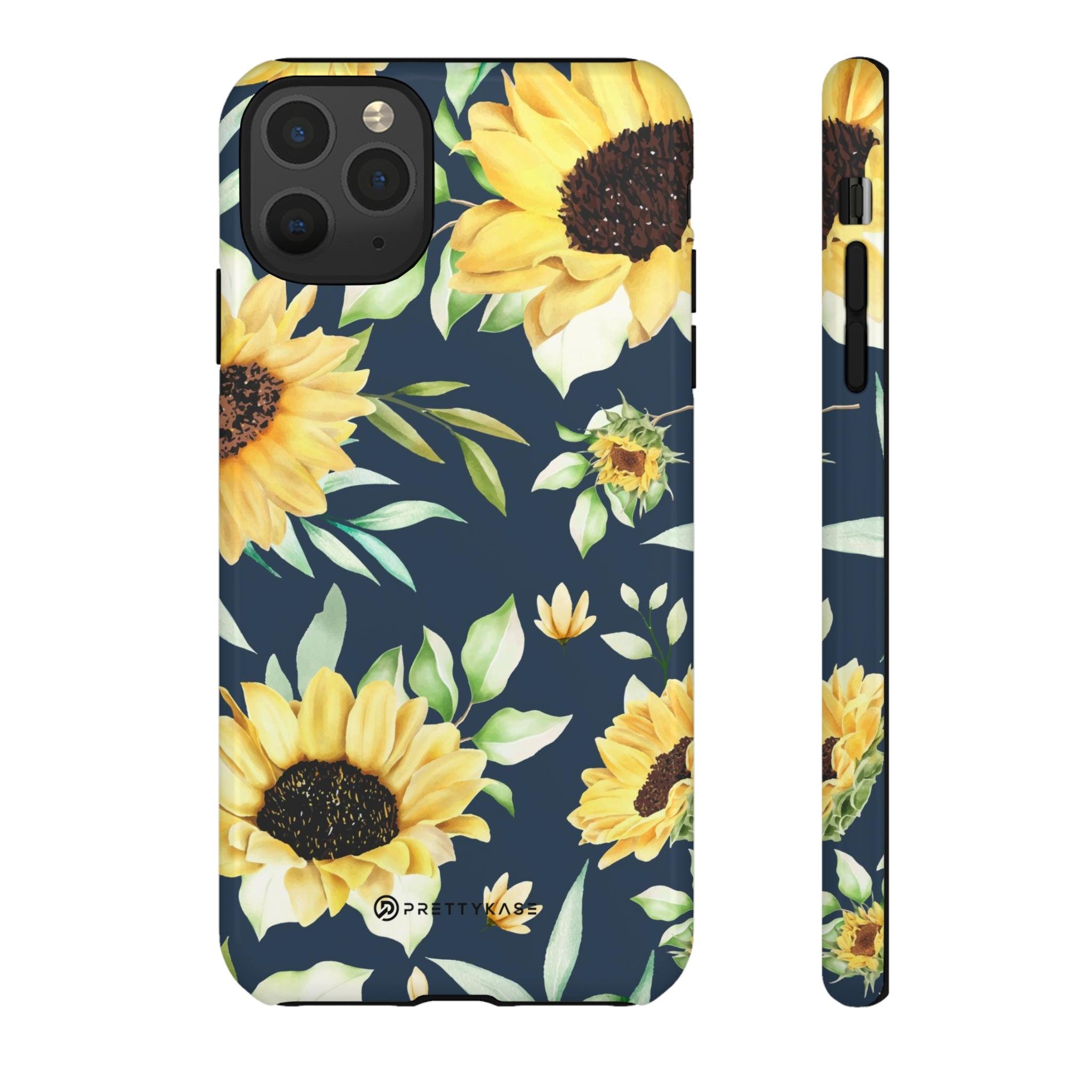 Yellow Floral Evening - PrettyKase