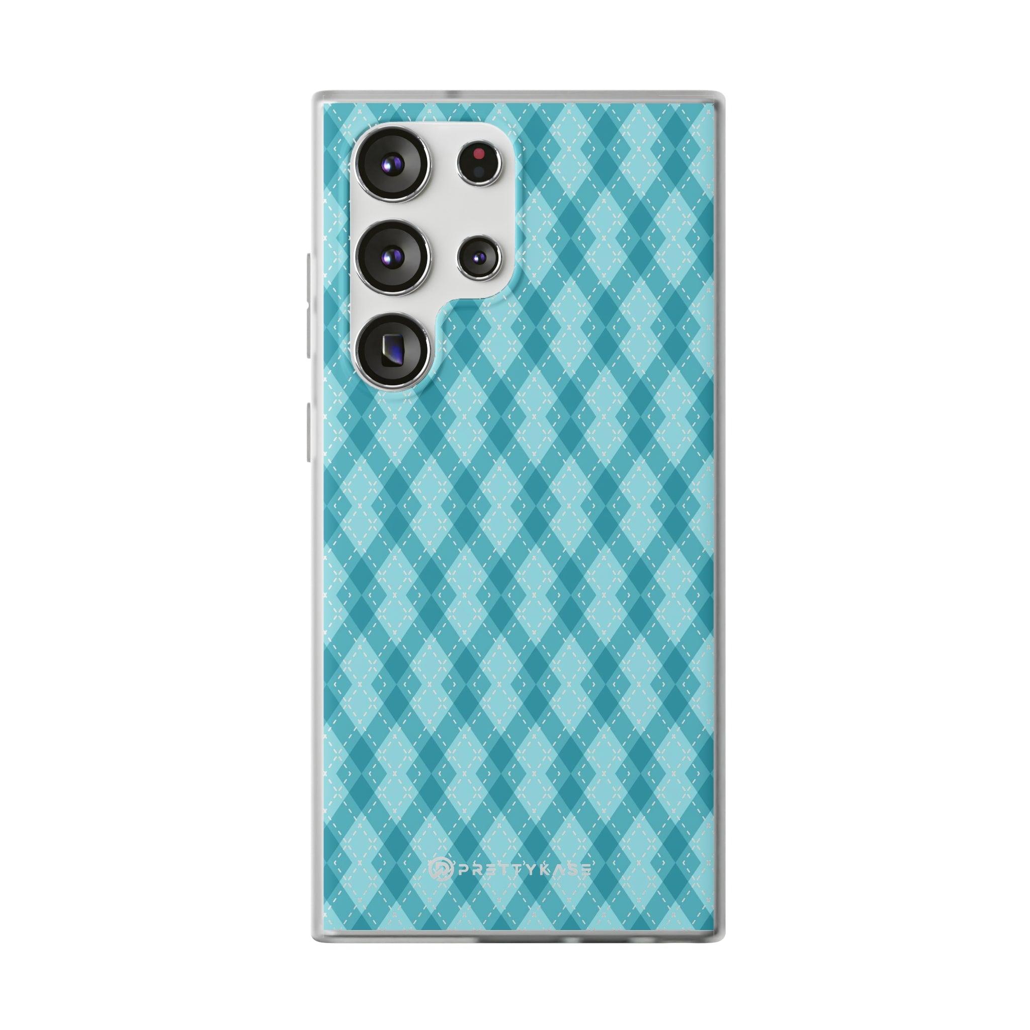 Argyle Teal Slim - PrettyKase