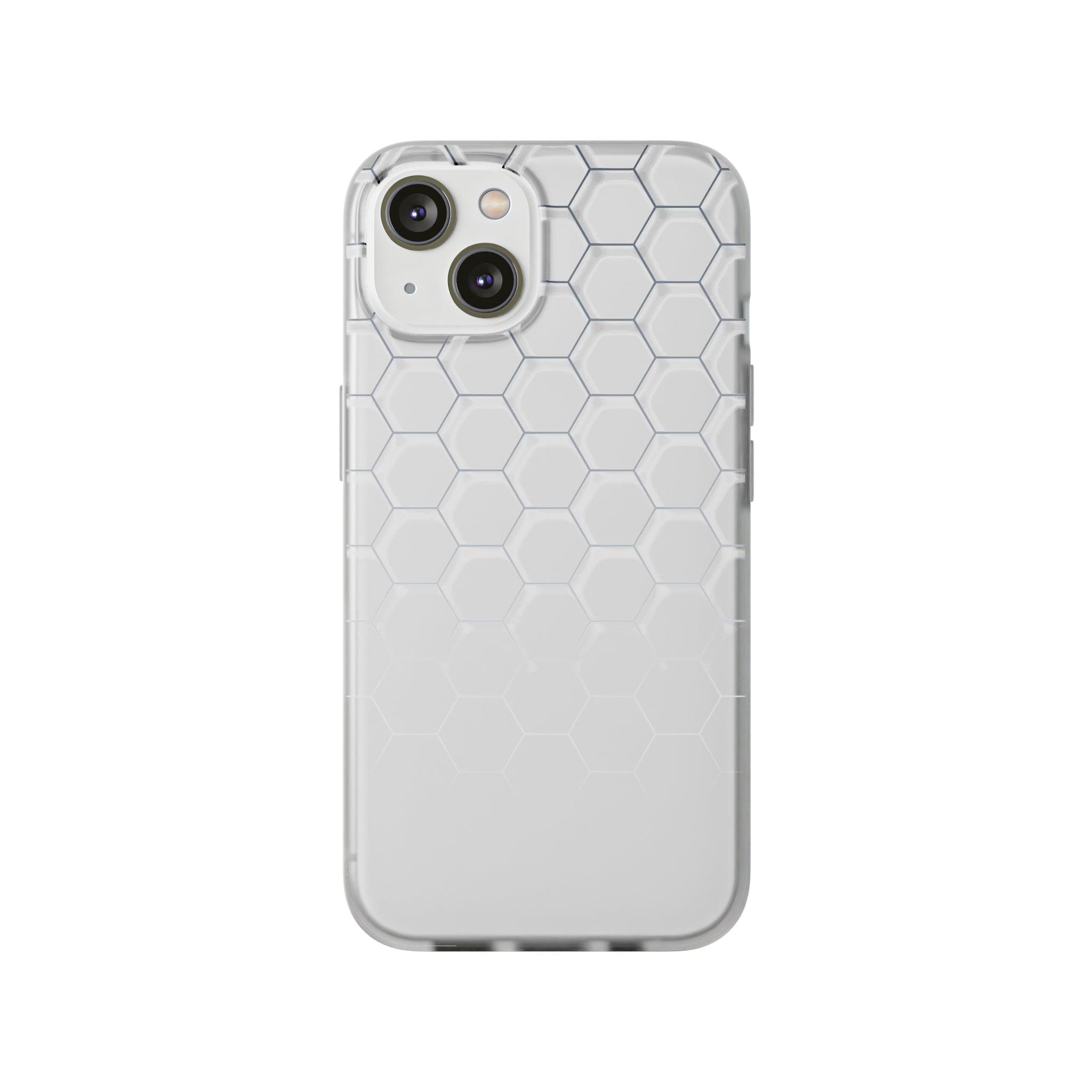 White Hexagon Slim - PrettyKase