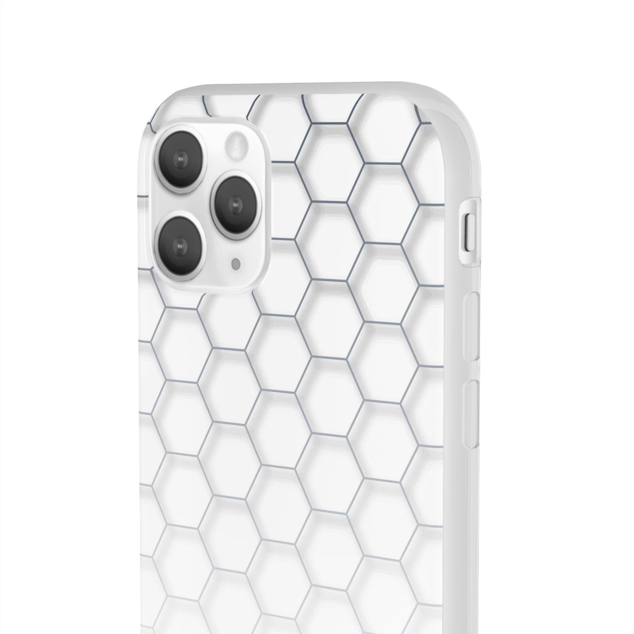 White Hexagon Slim - PrettyKase