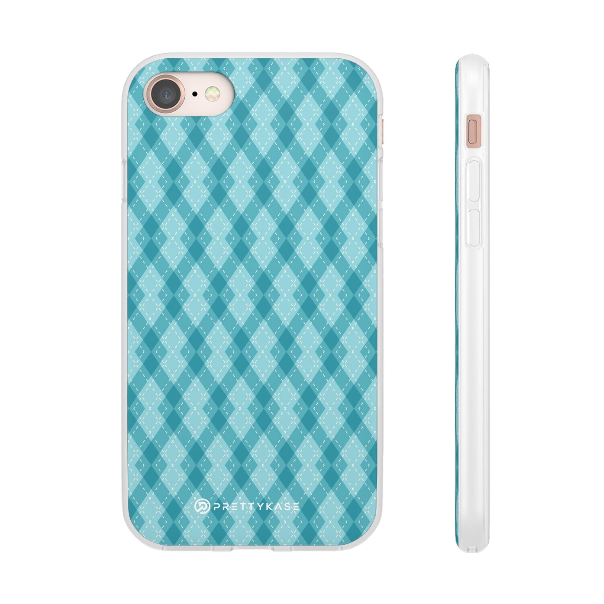 Argyle Teal Slim - PrettyKase