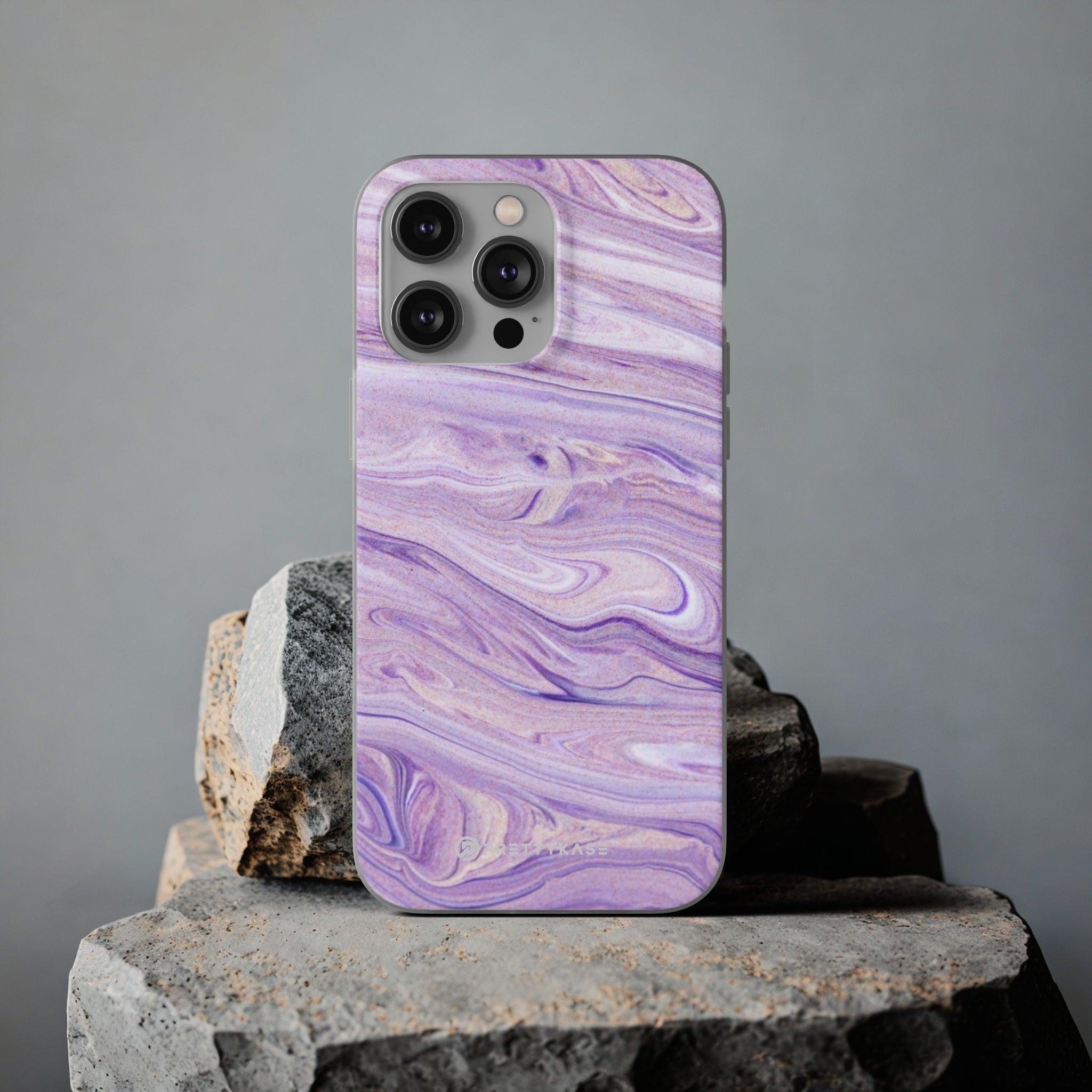 Purple Marble Slim - PrettyKase