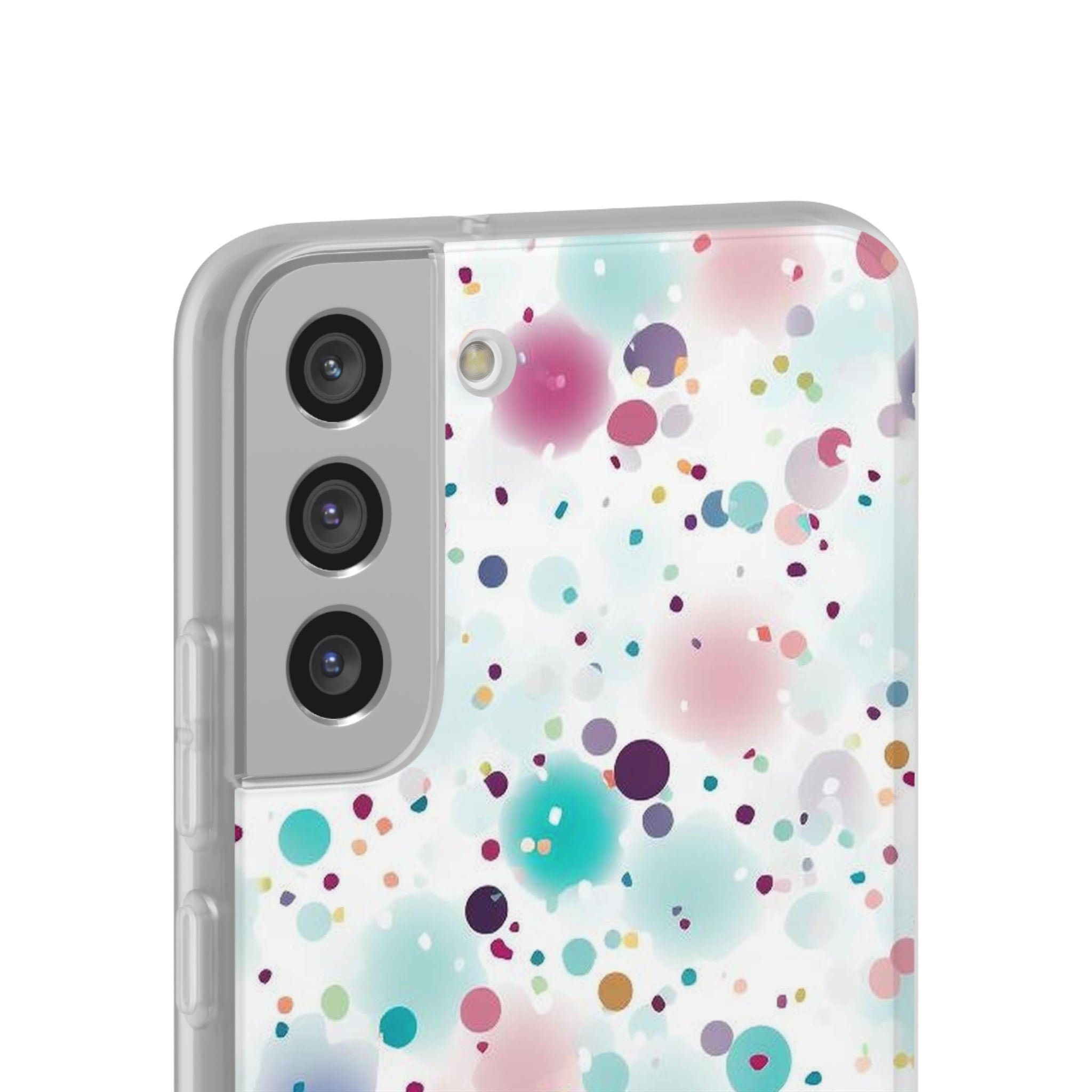 Colorfull Bubbles White Slim