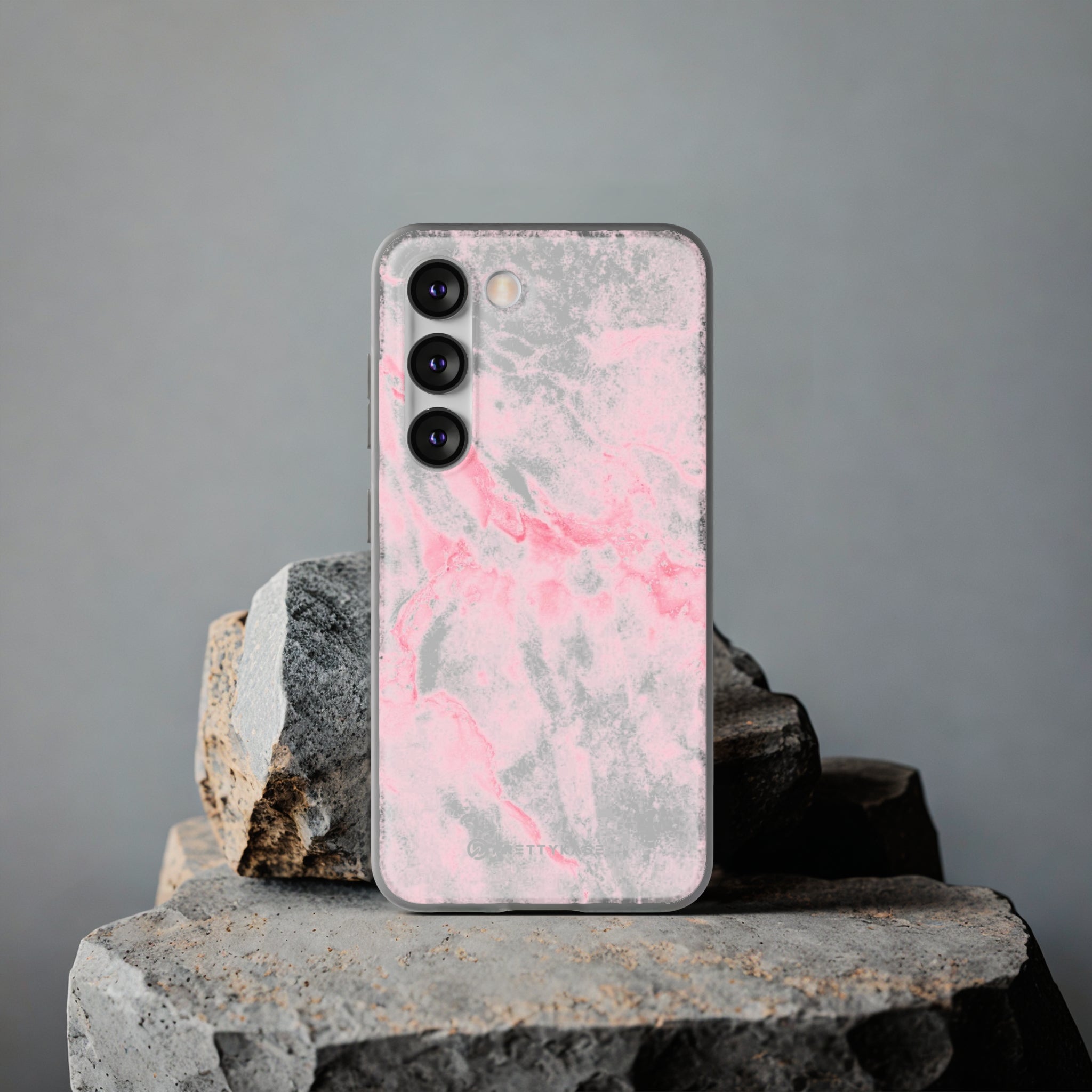 White Pink Marble Slim