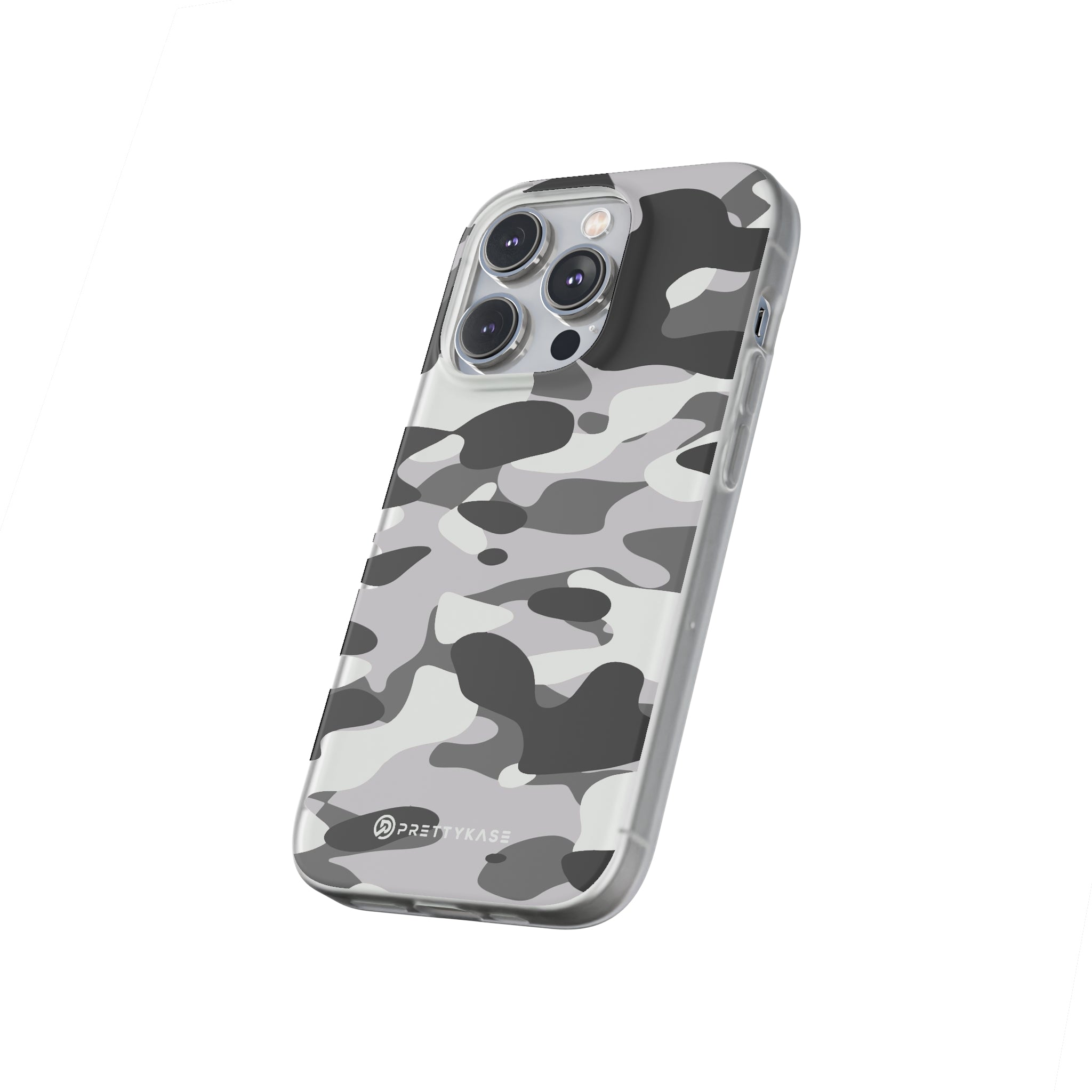 Slim camouflage blanc