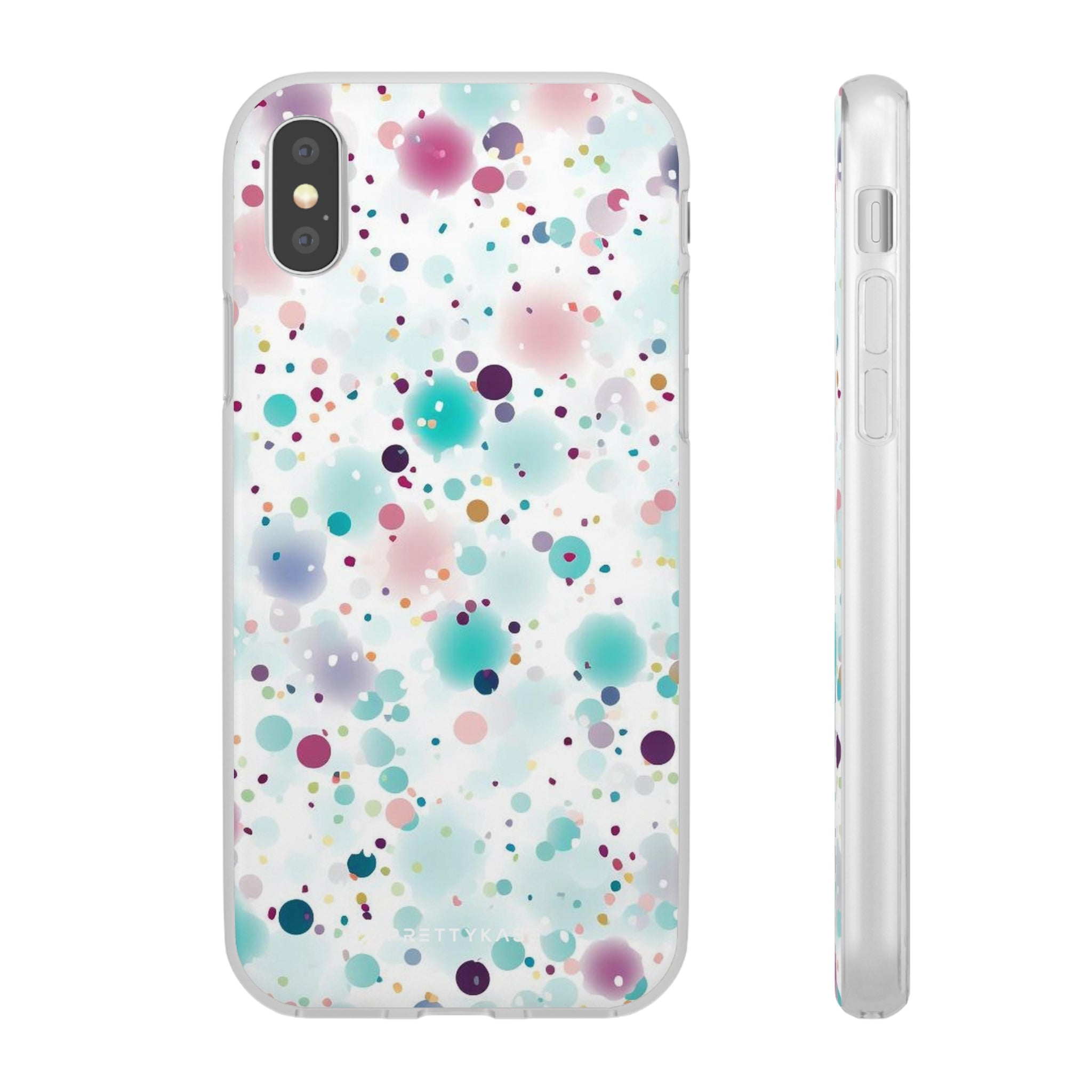 Colorfull Bubbles White Slim