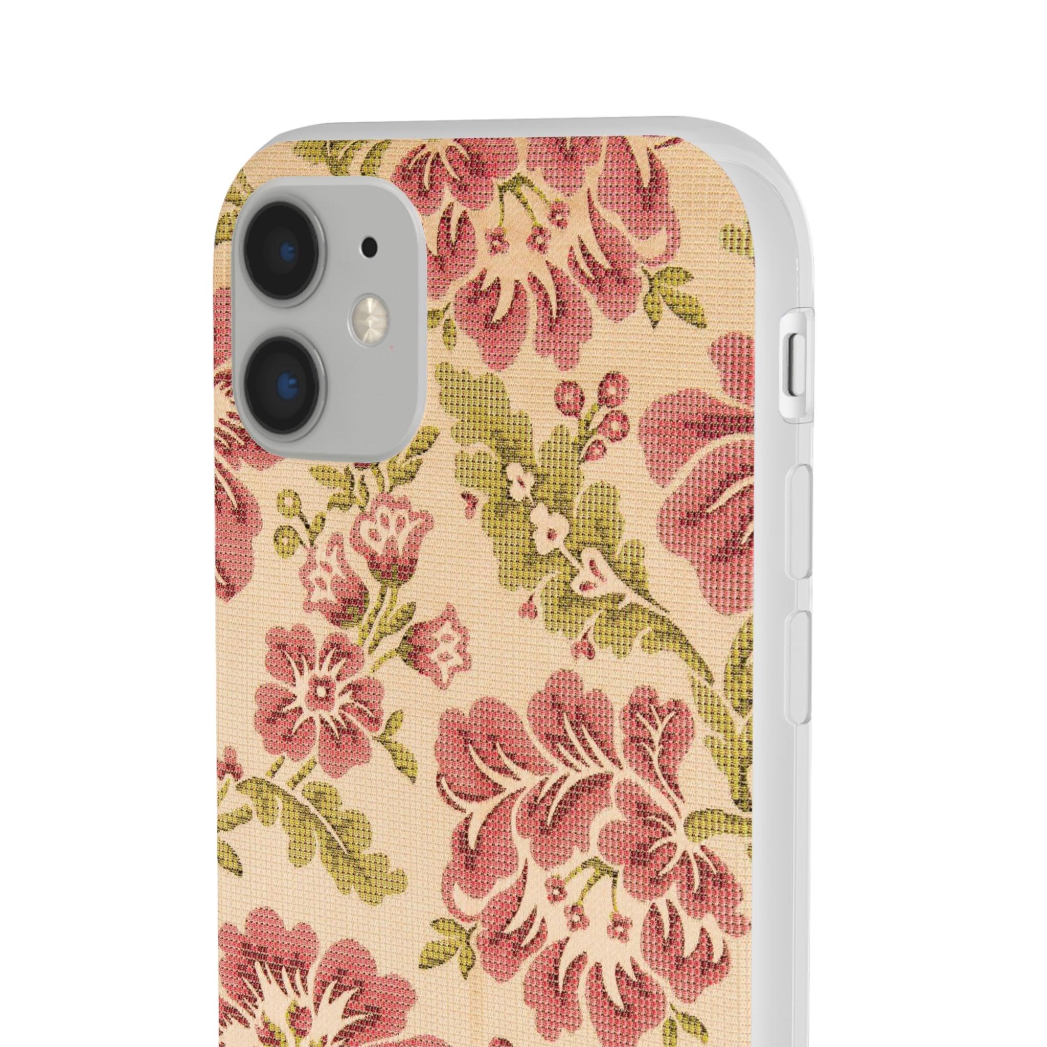 Fabric Floral Texture Slim - PrettyKase