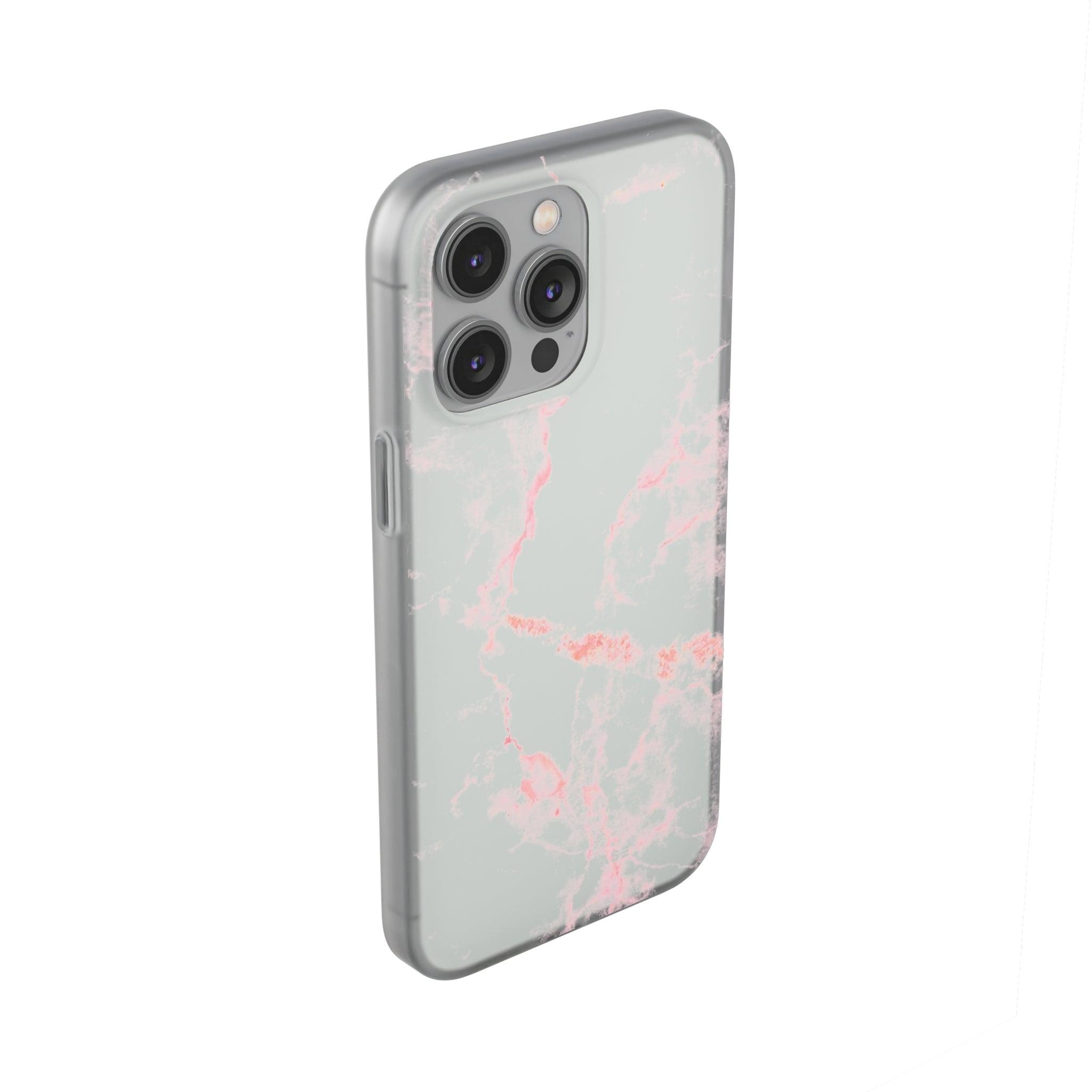 Pink Marble Slim - PrettyKase