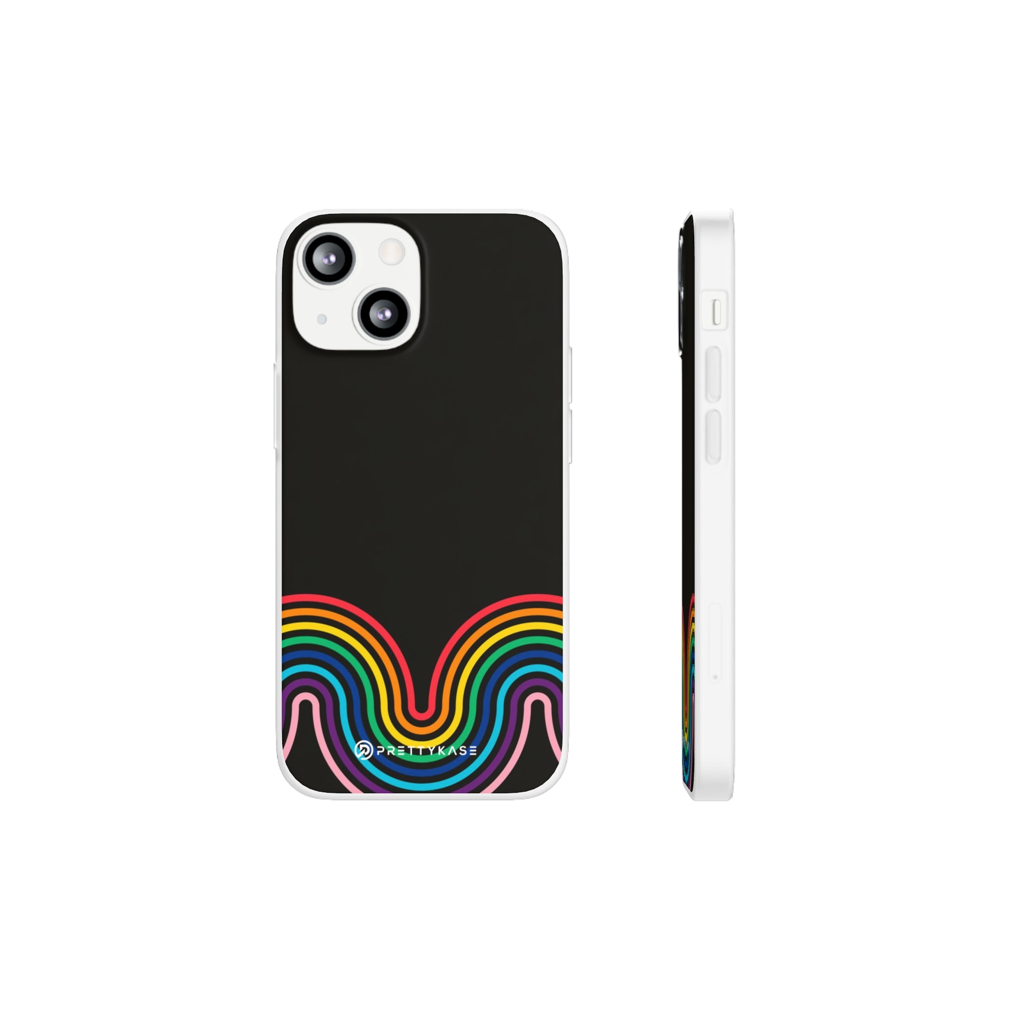 Black and Rainbow Slim