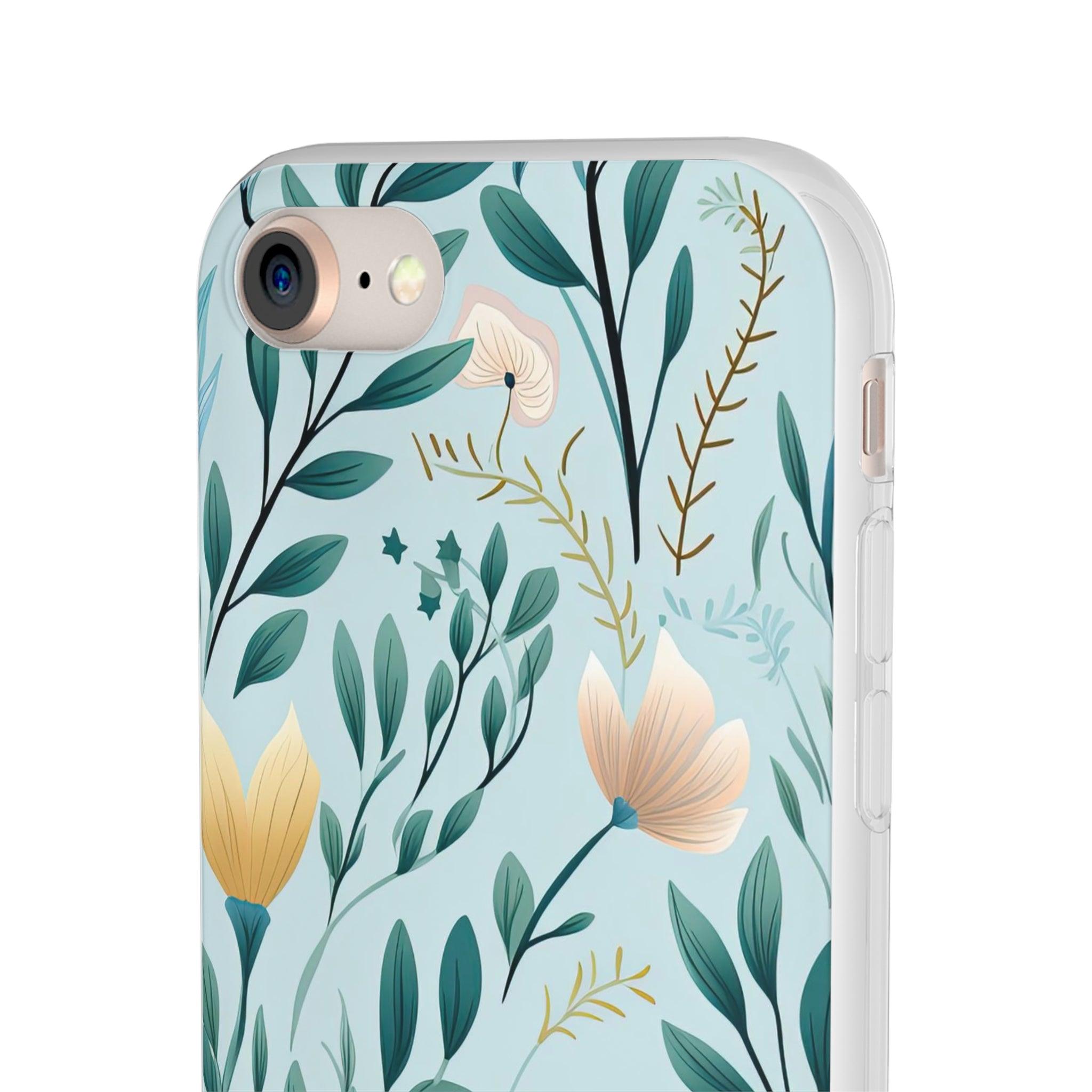 Flower Leaf Pastel Slim - PrettyKase