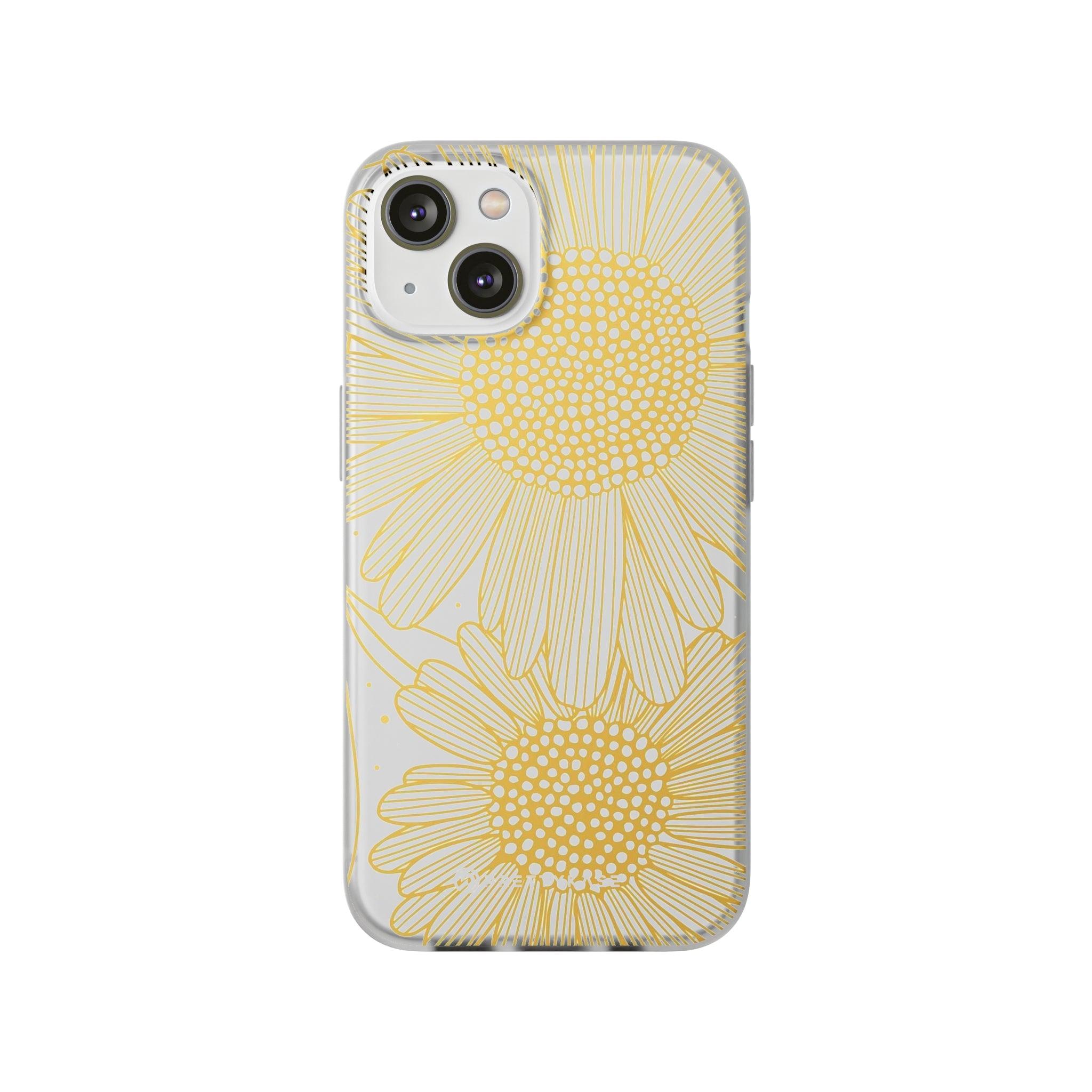 White Sun Flower Slim - PrettyKase