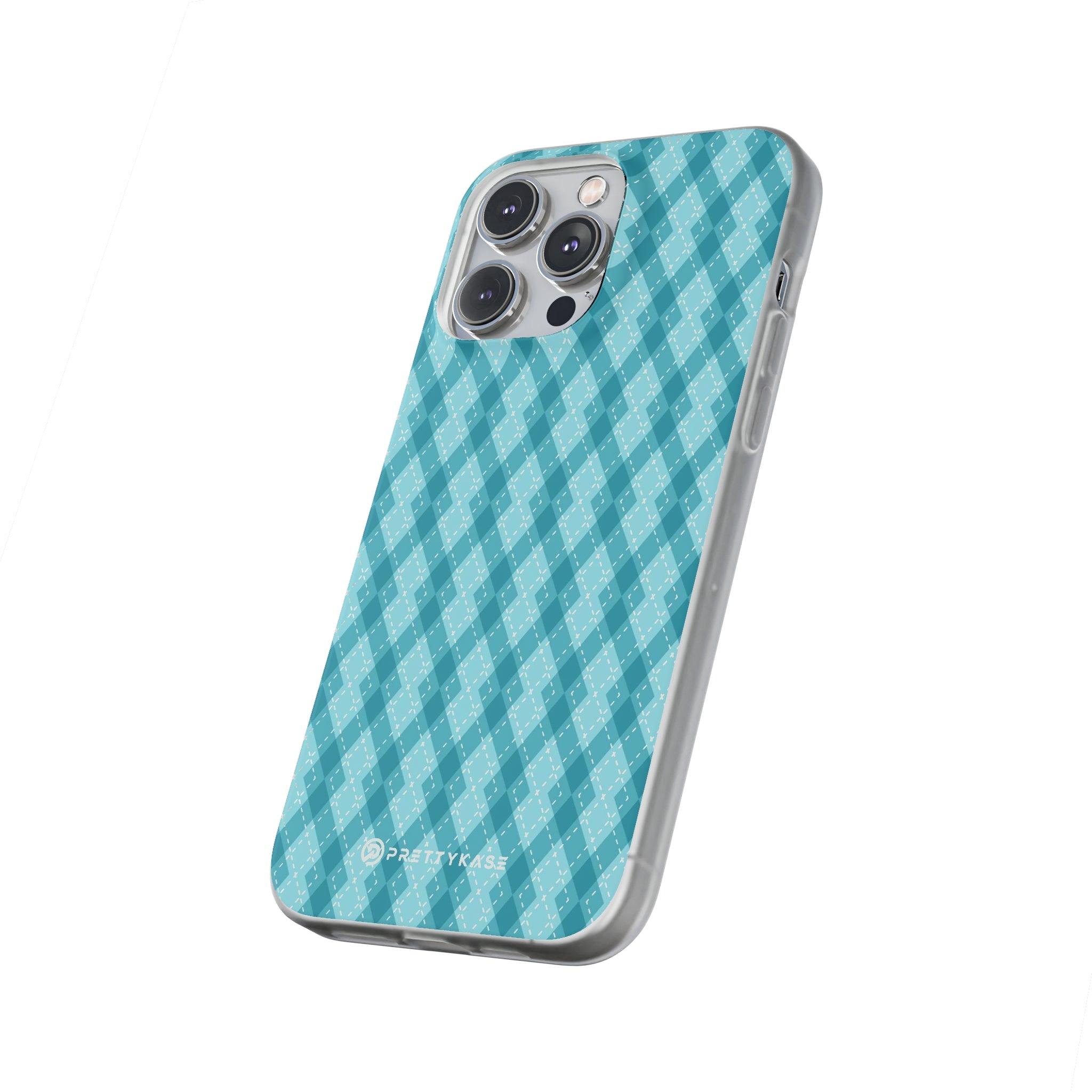 Argyle Teal Slim - PrettyKase