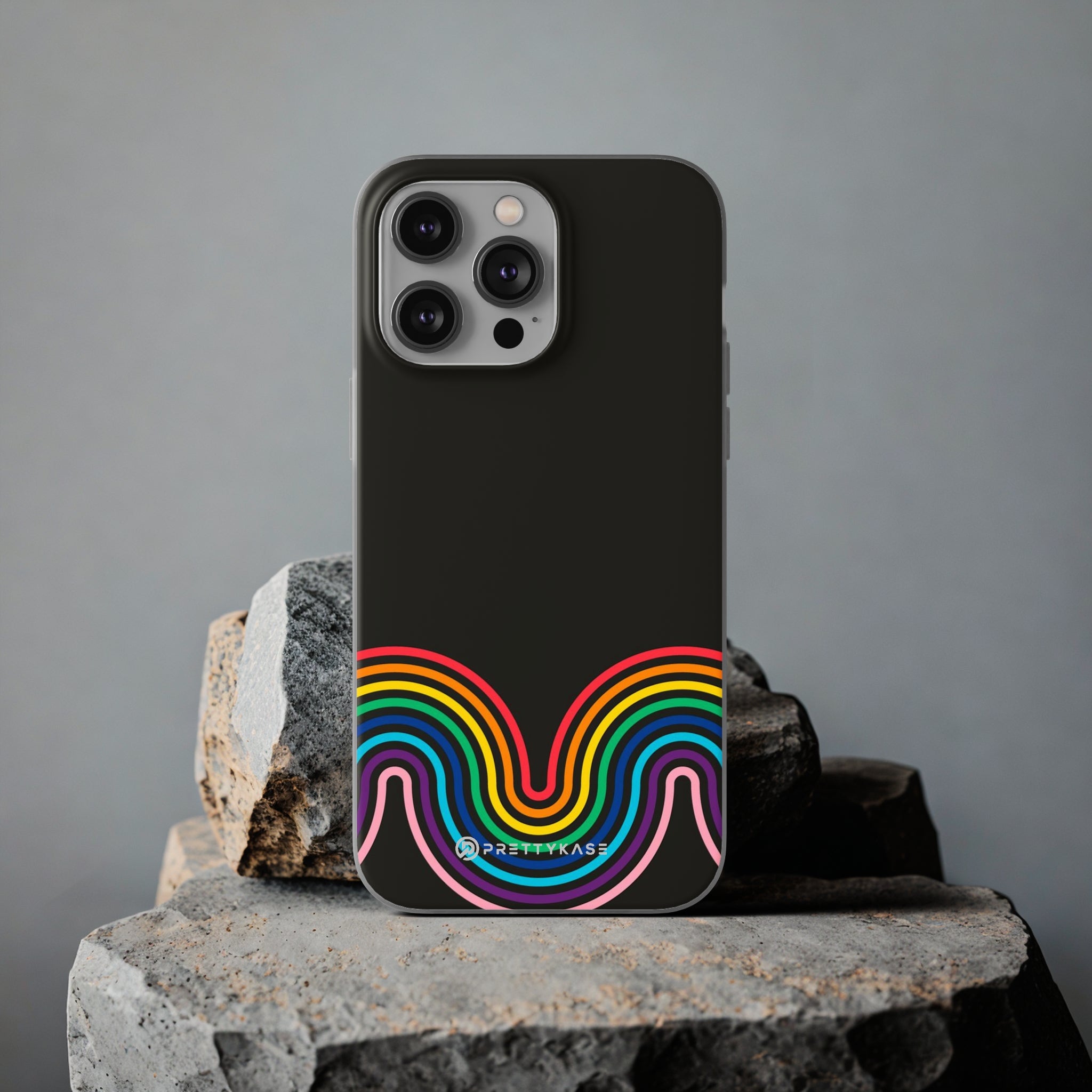 Black and Rainbow Slim