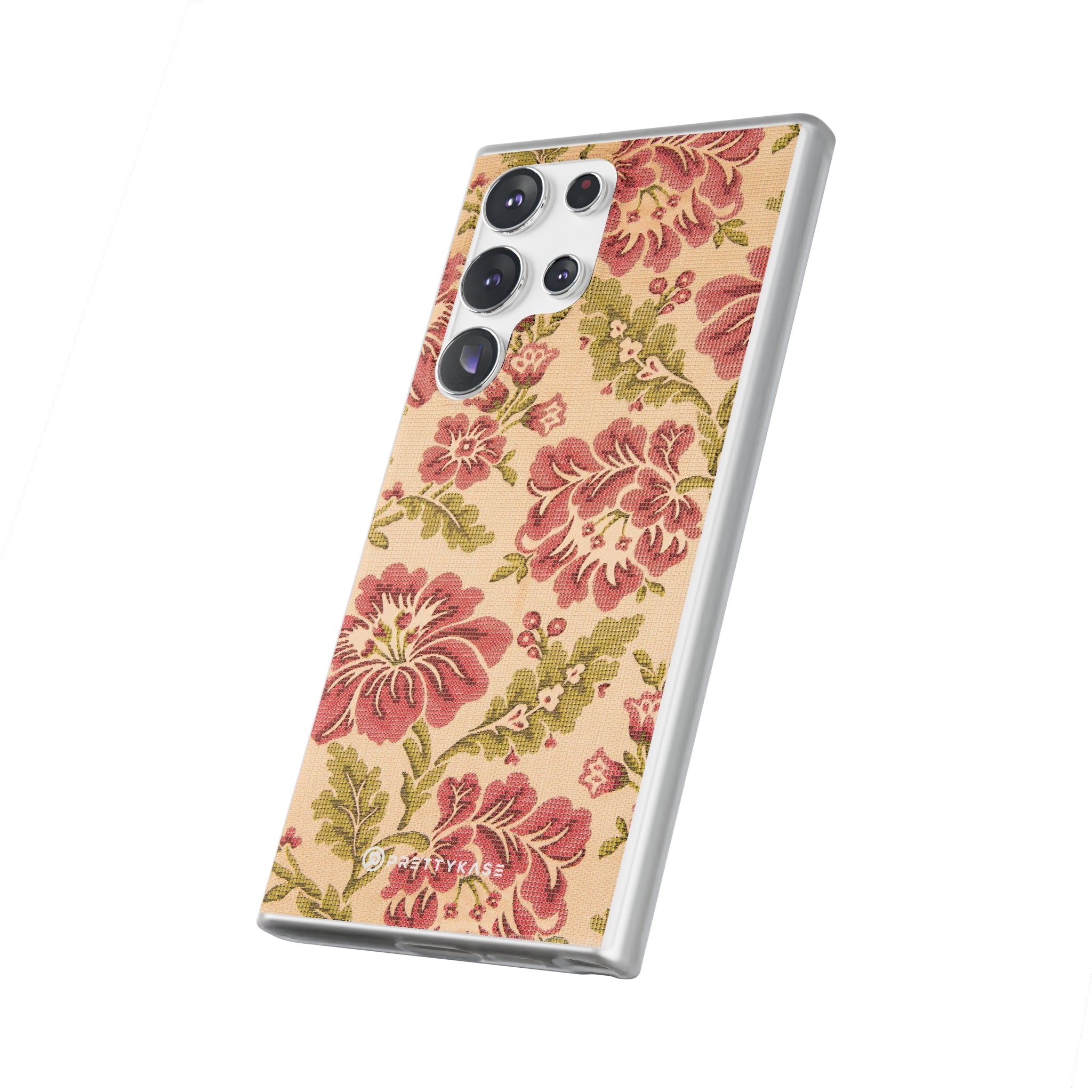 Fabric Floral Texture Slim