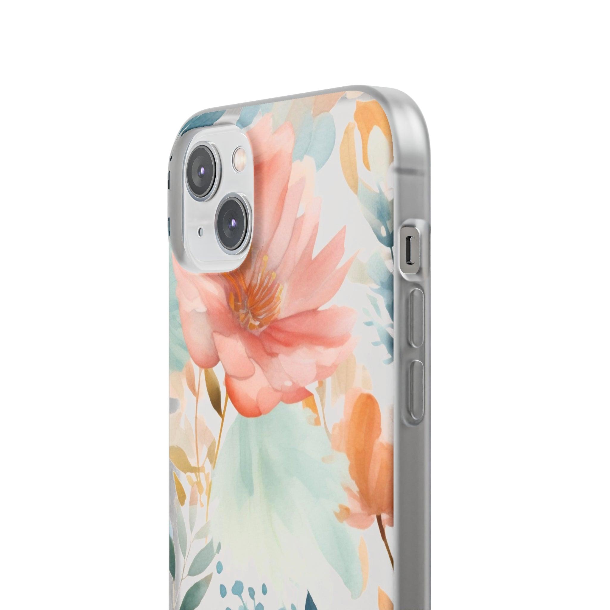 Cute Floral Pattern Slim - PrettyKase