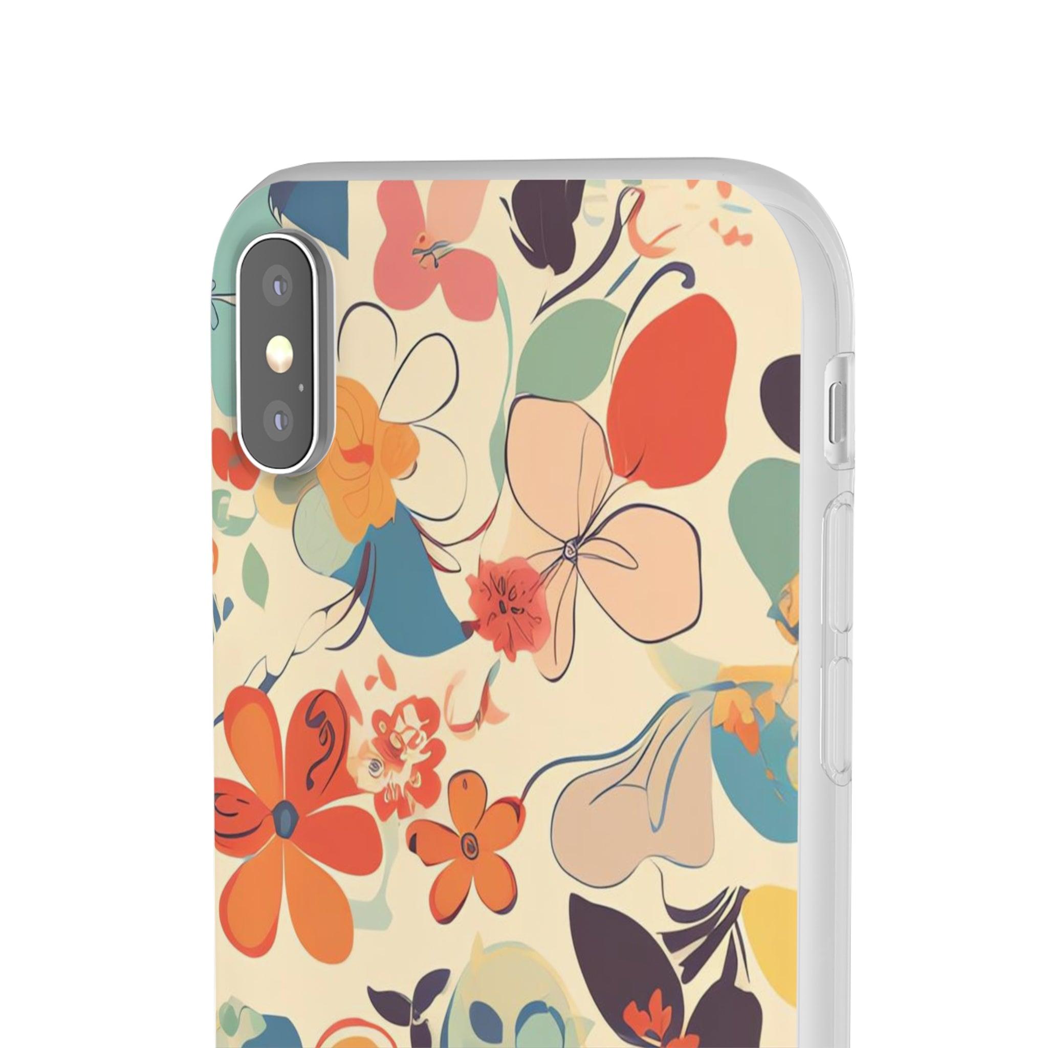 Seamless Floral Pattern Slim - PrettyKase