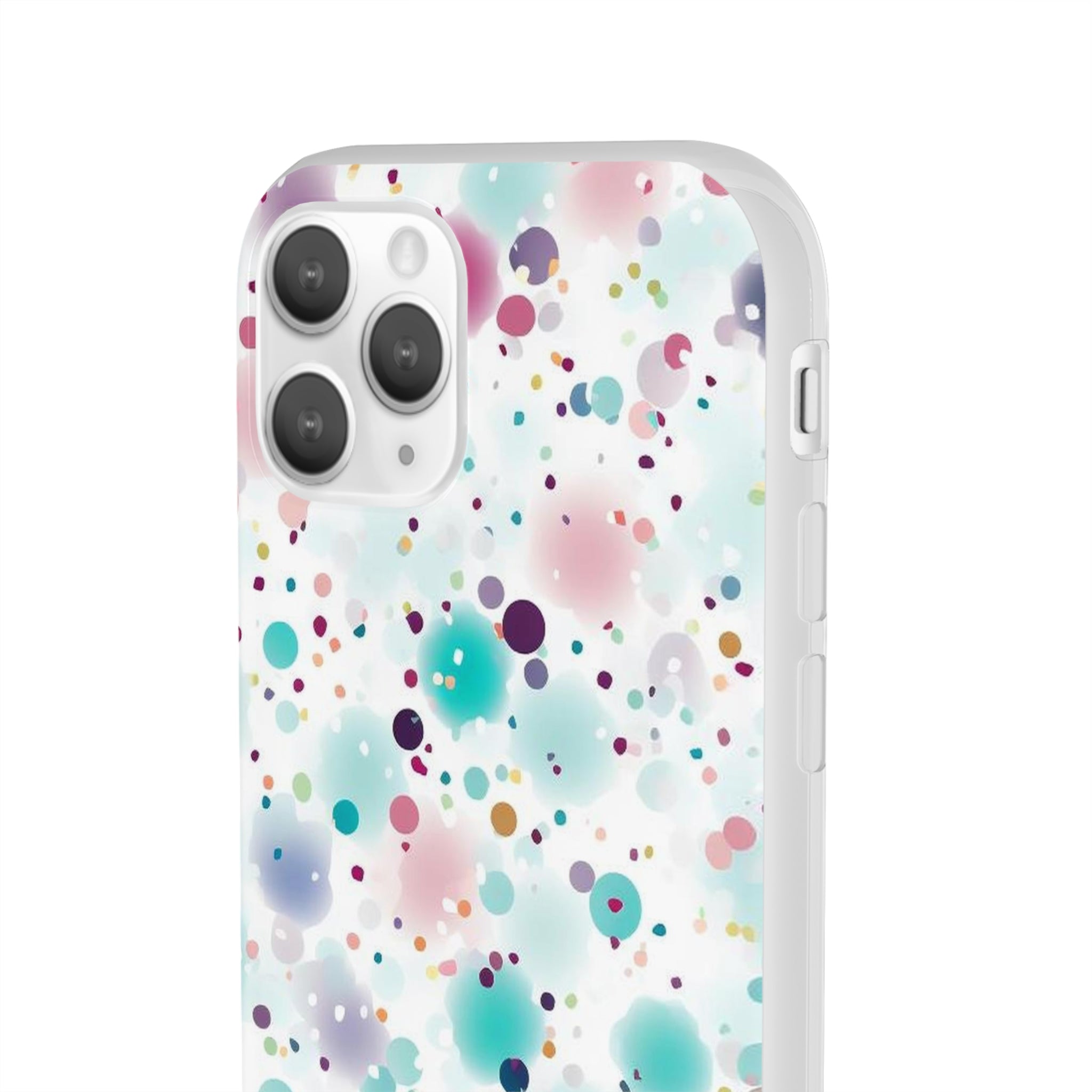 Colorfull Bubbles White Slim