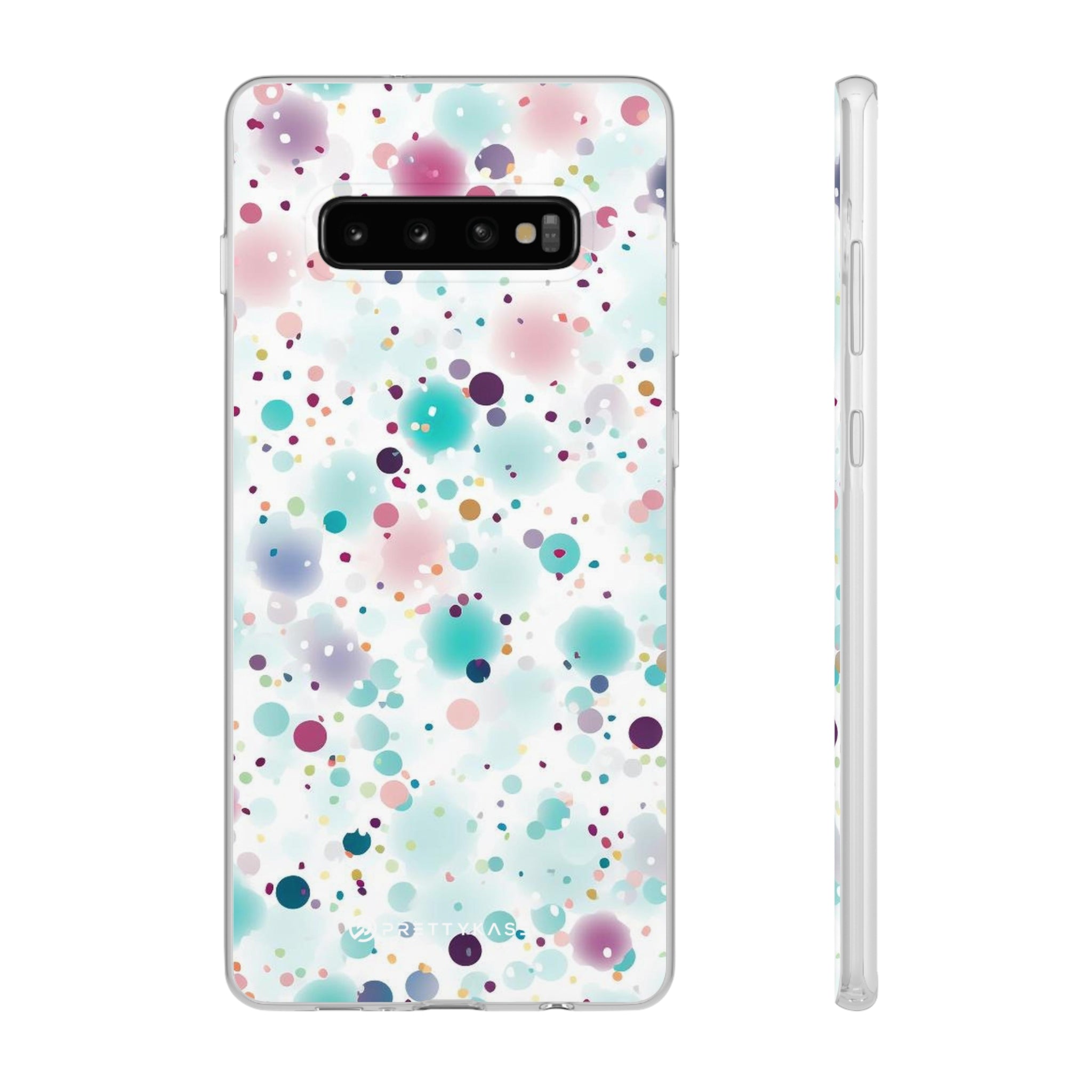 Colorfull Bubbles White Slim