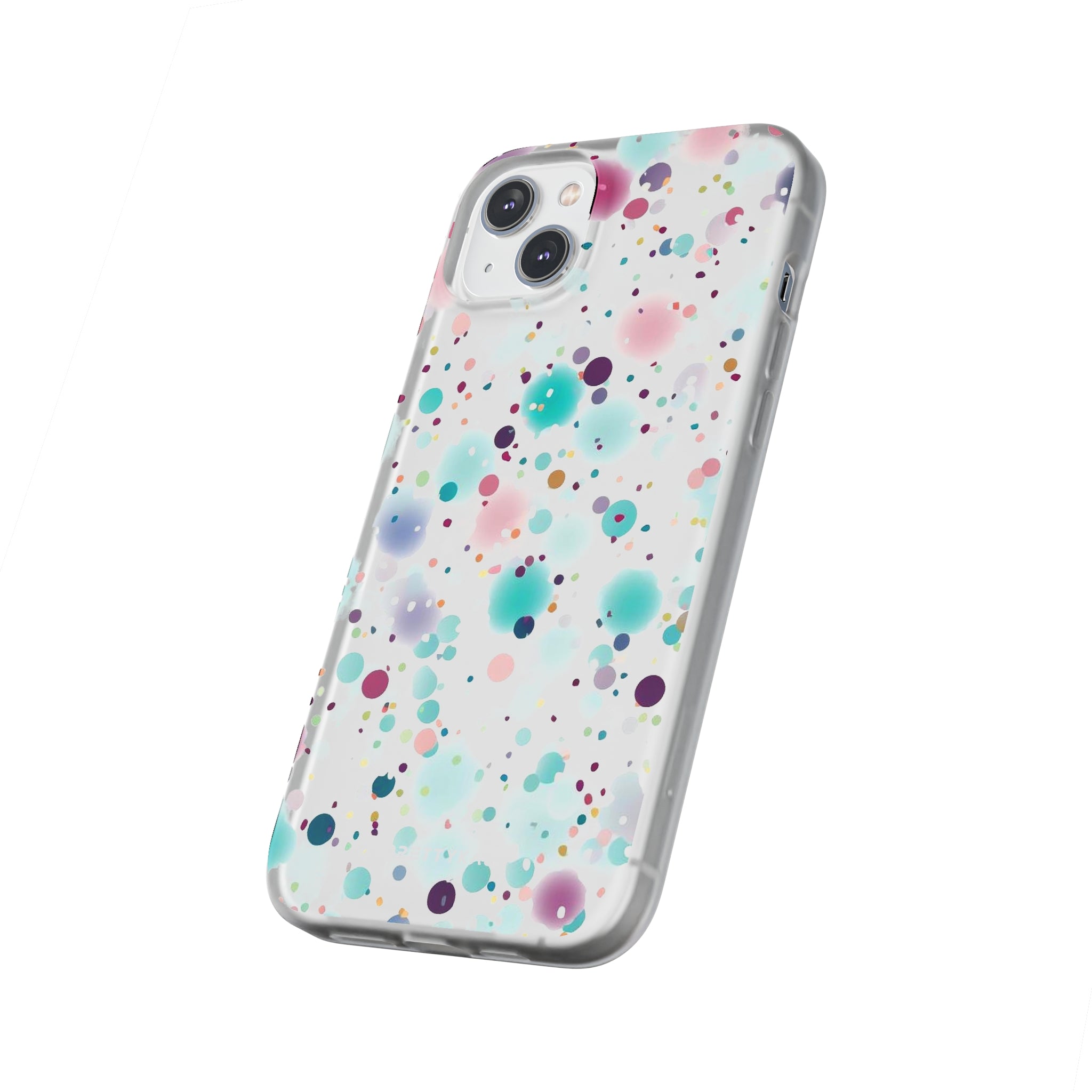 Colorfull Bubbles White Slim