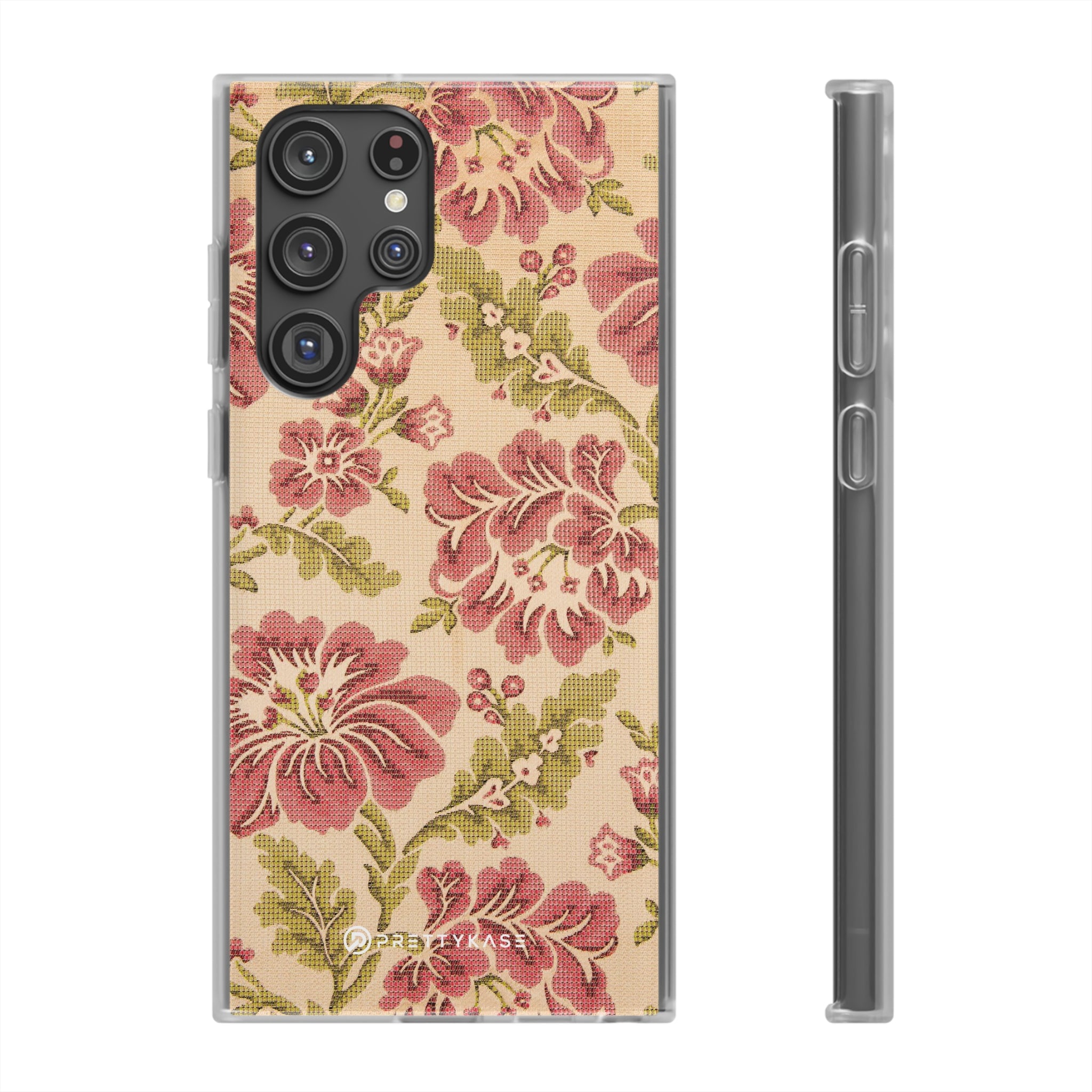 Fabric Floral Texture Slim