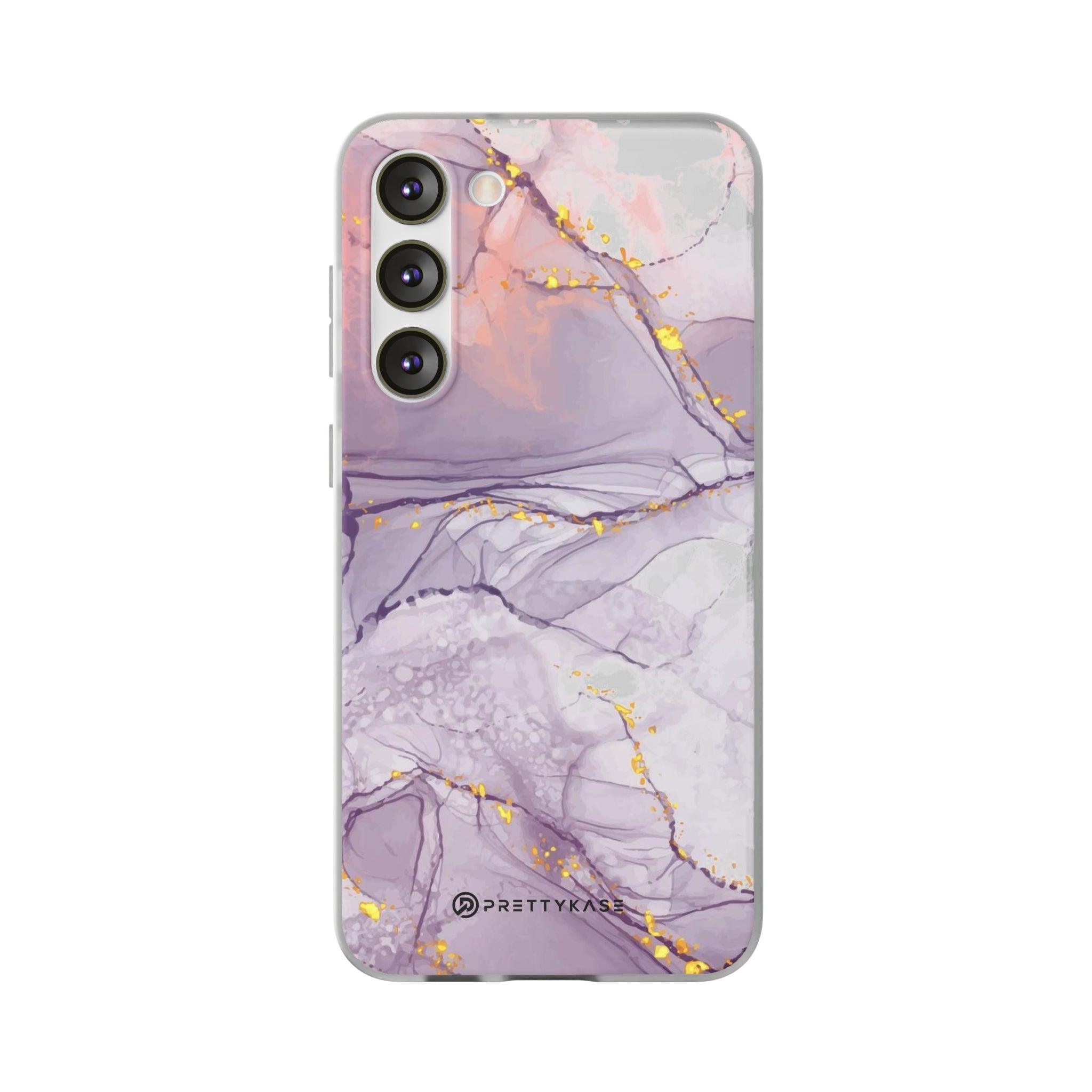 Lavender Marble Slim - PrettyKase