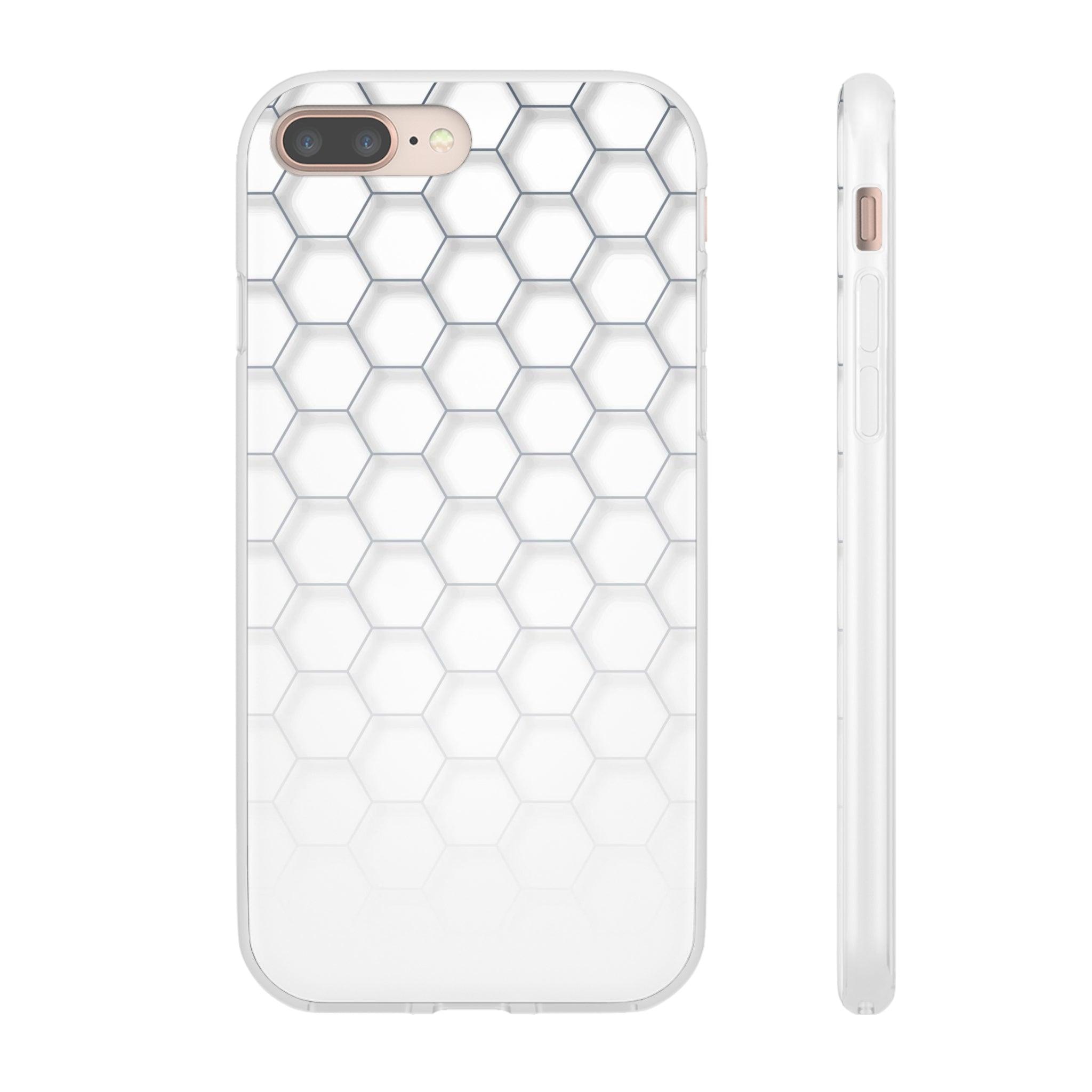 White Hexagon Slim - PrettyKase