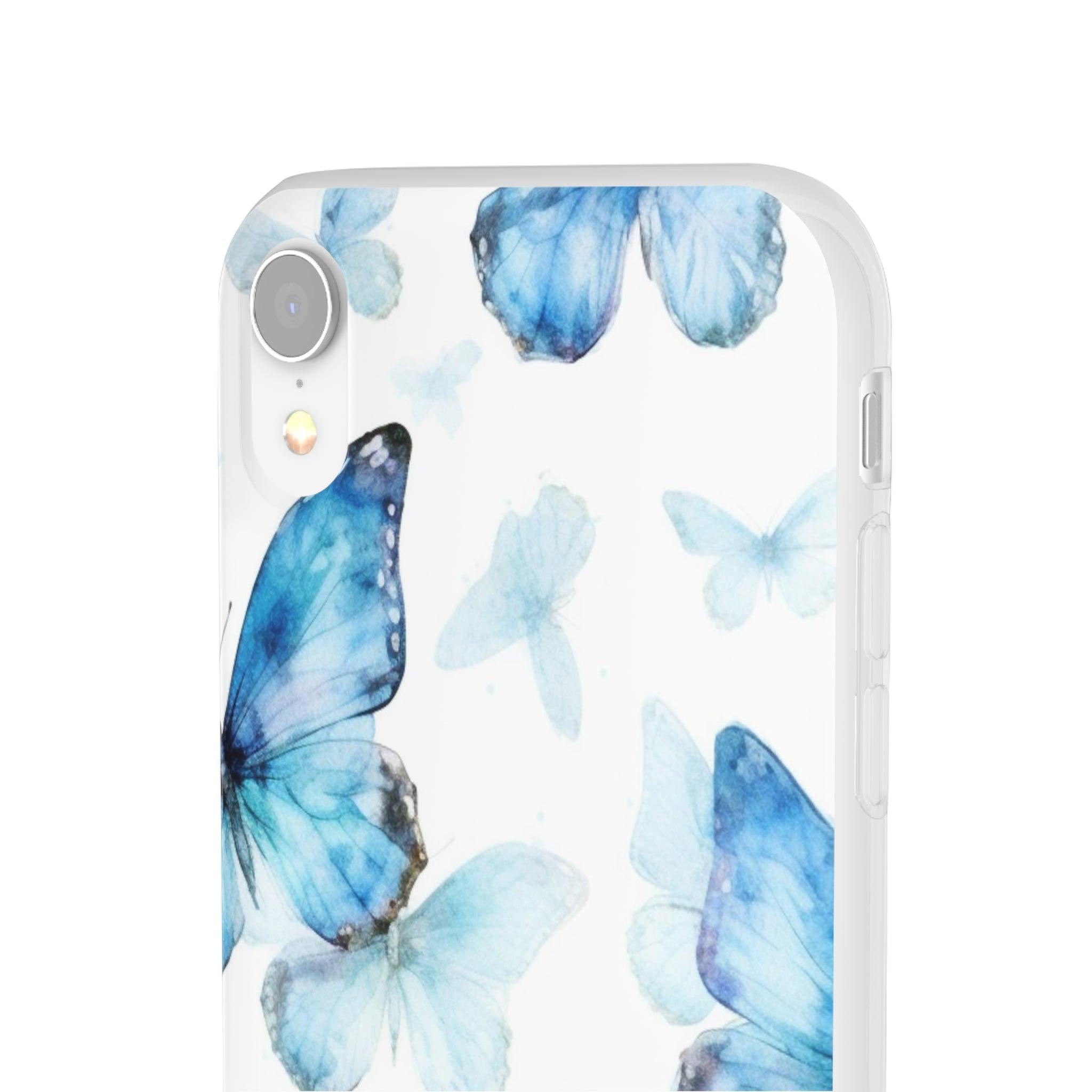 Blue Butterflies Slim - PrettyKase