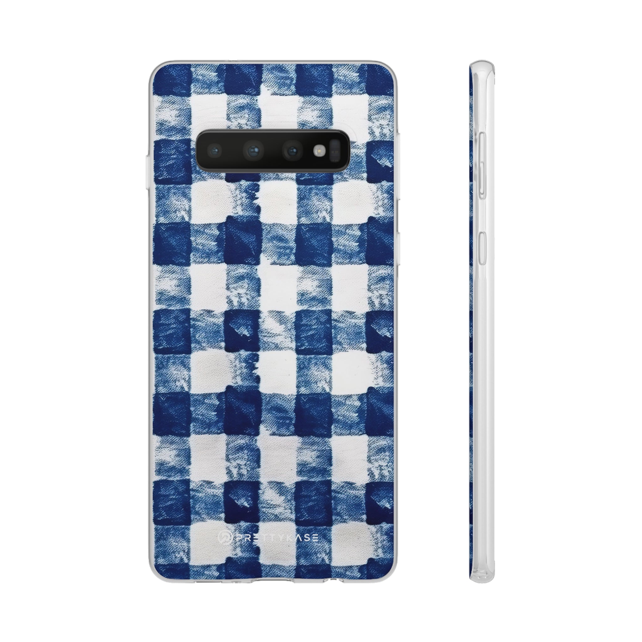 Gingham Pattern Slim