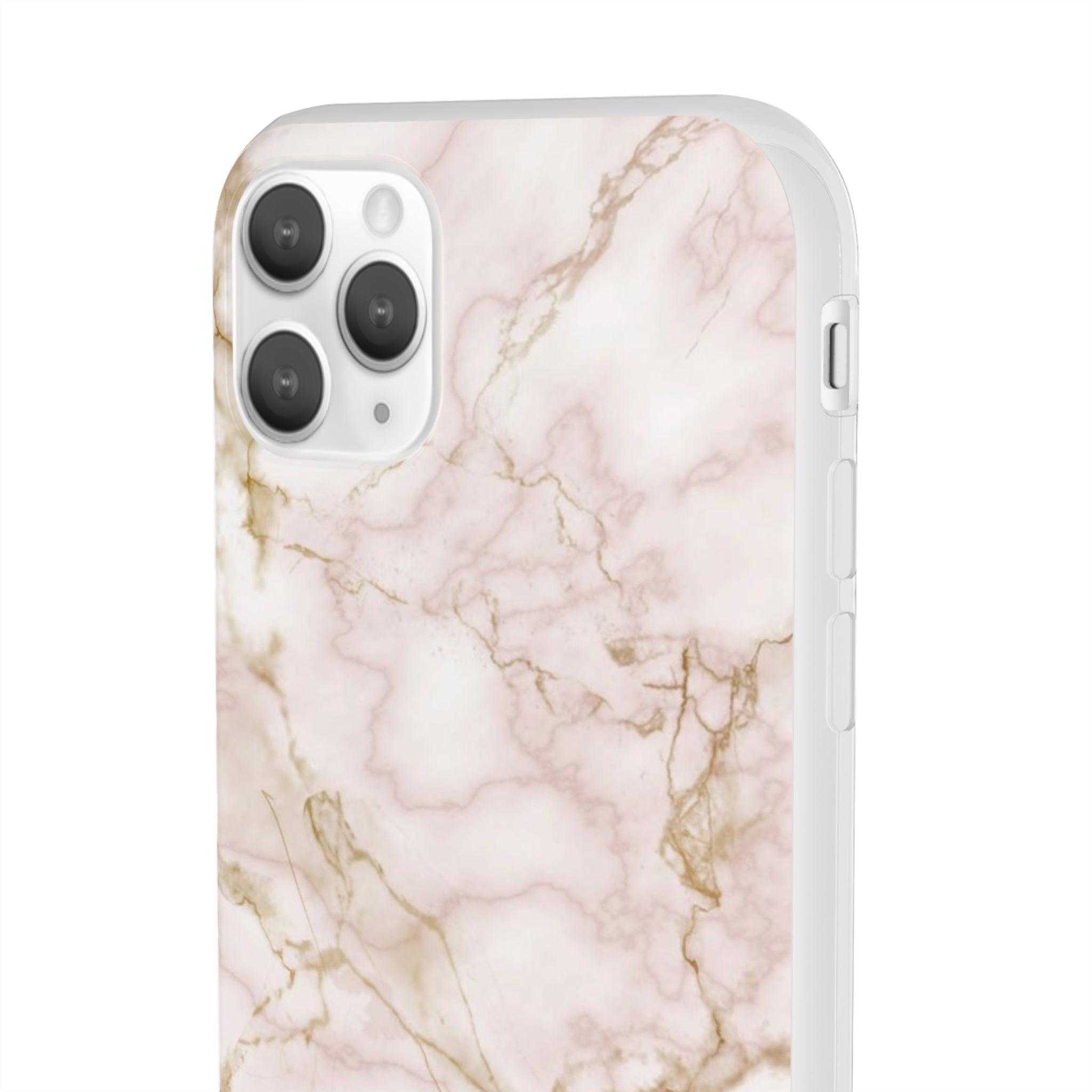 Golden Rosed Marble Slim - PrettyKase