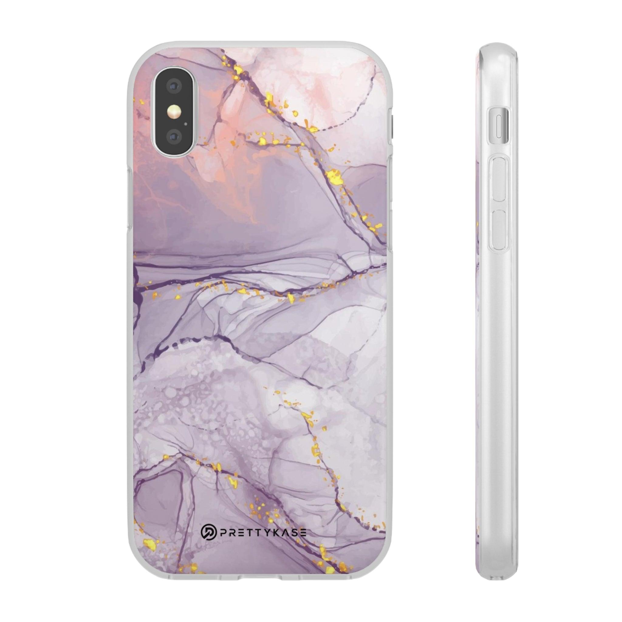 Lavender Marble Slim - PrettyKase