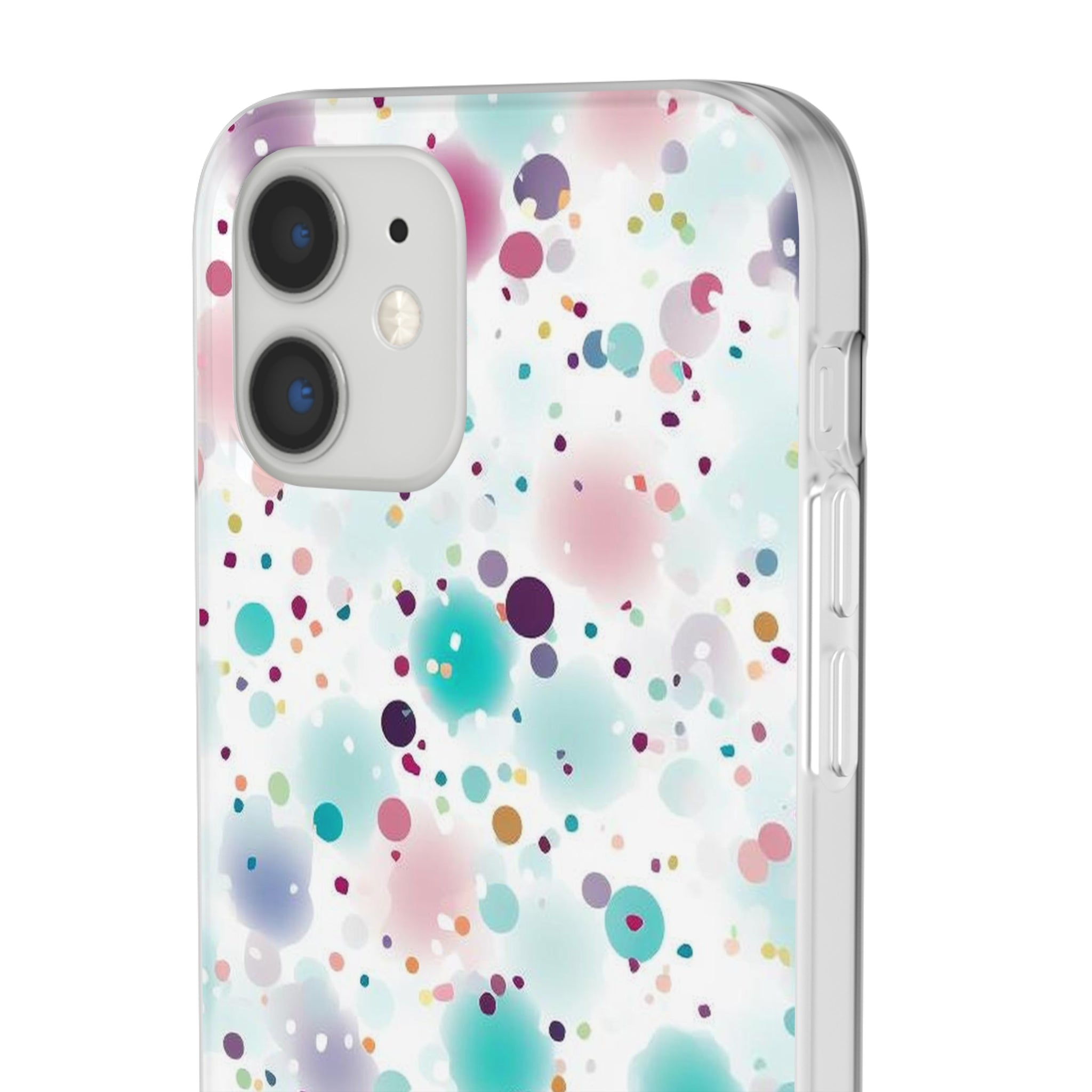 Colorfull Bubbles White Slim