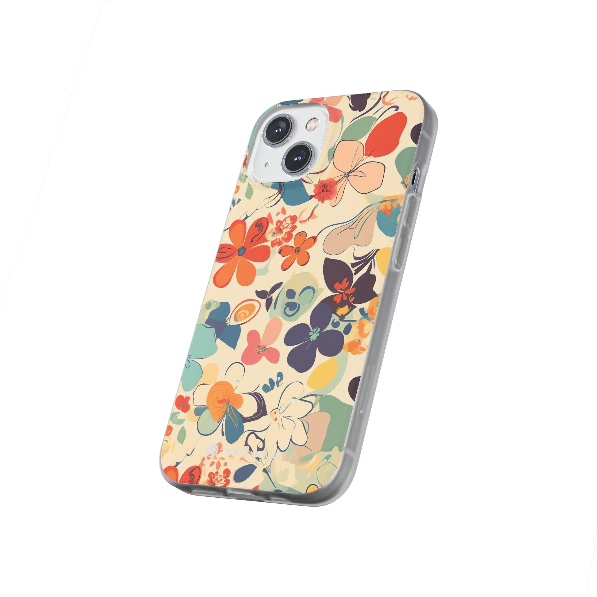 Seamless Floral Pattern Slim - PrettyKase