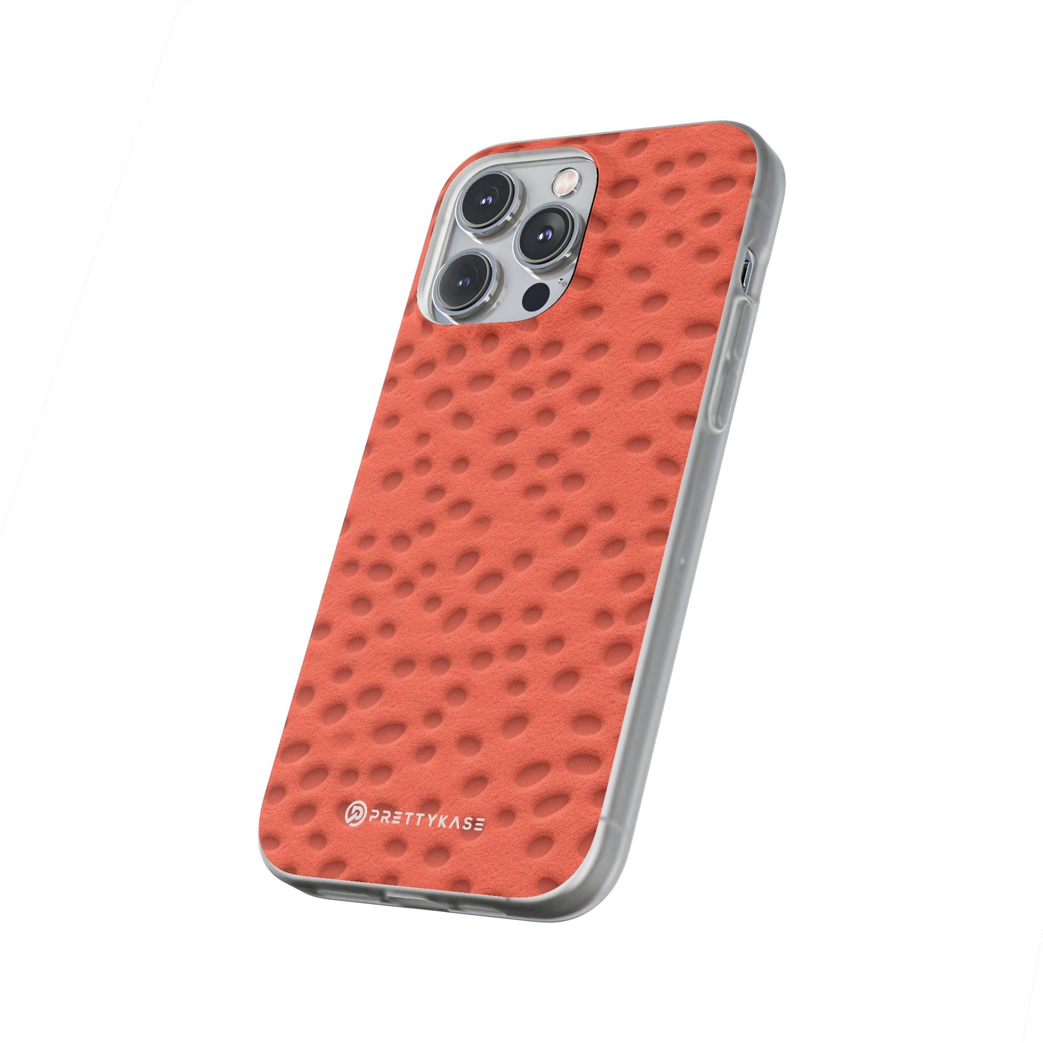 Red Surface Holes Slim - PrettyKase